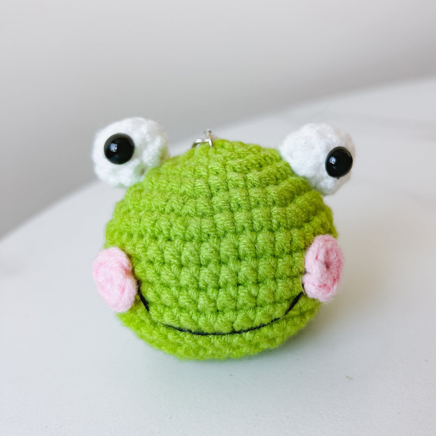 Baby Frog Crochet keychain