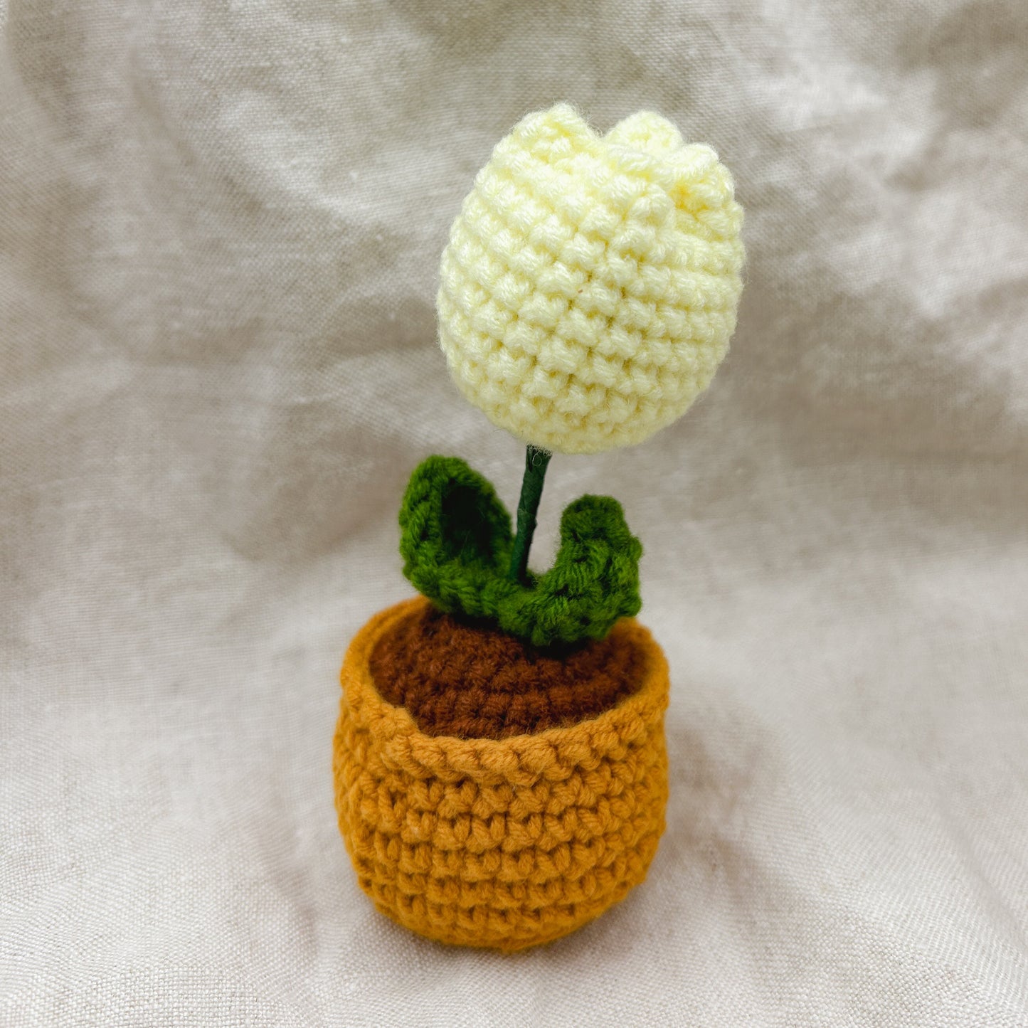 Pot Flower Crochet