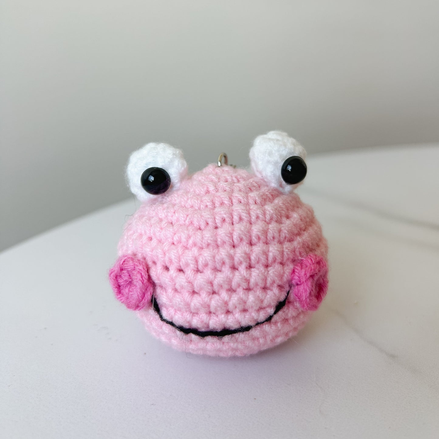 Baby Frog Crochet keychain