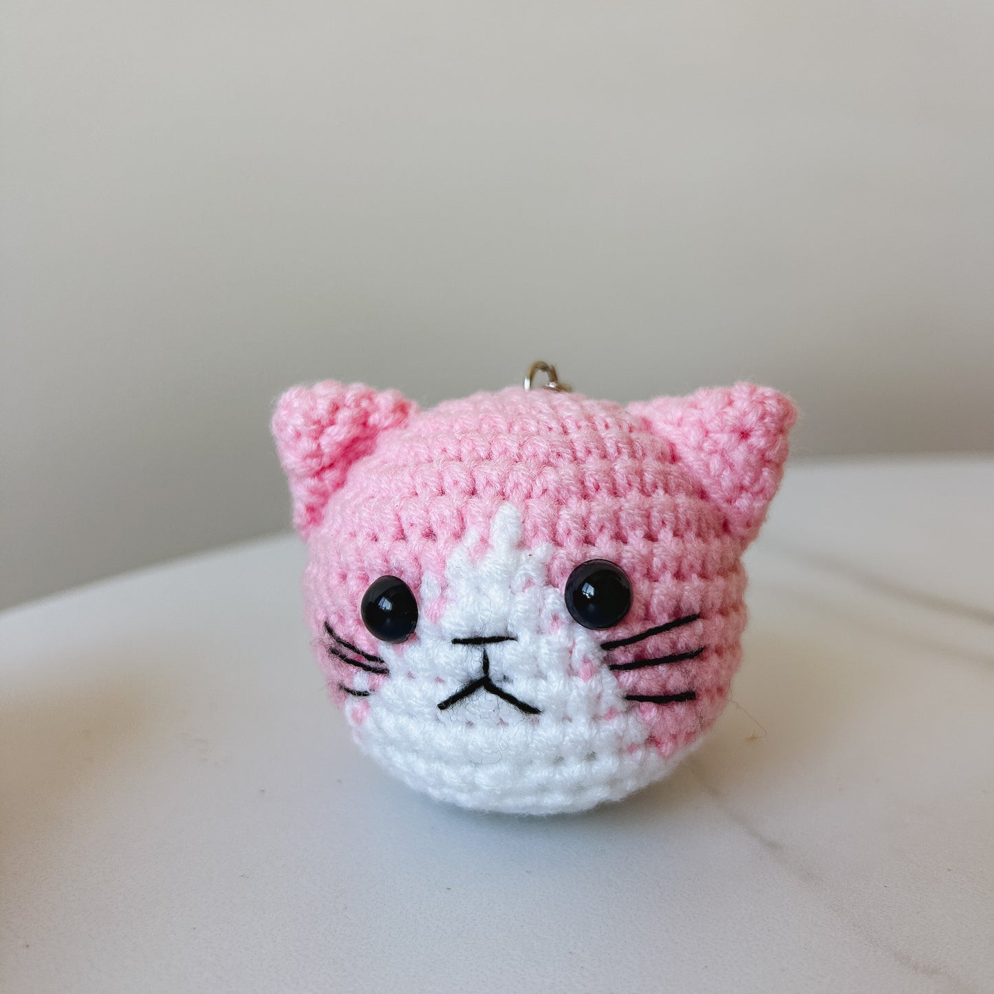 Cat Crochet Keychain (S)
