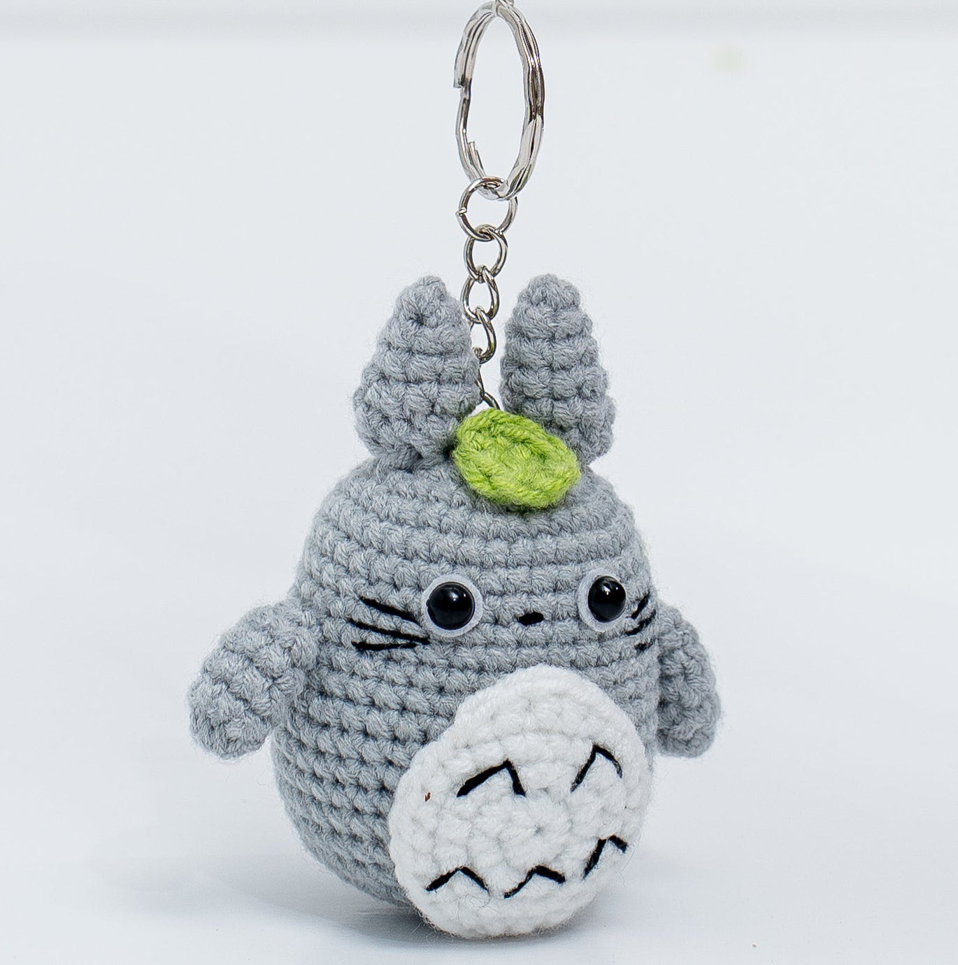 Totoro Crochet Keychain