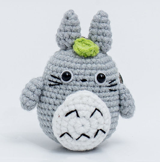 Totoro Crochet Keychain