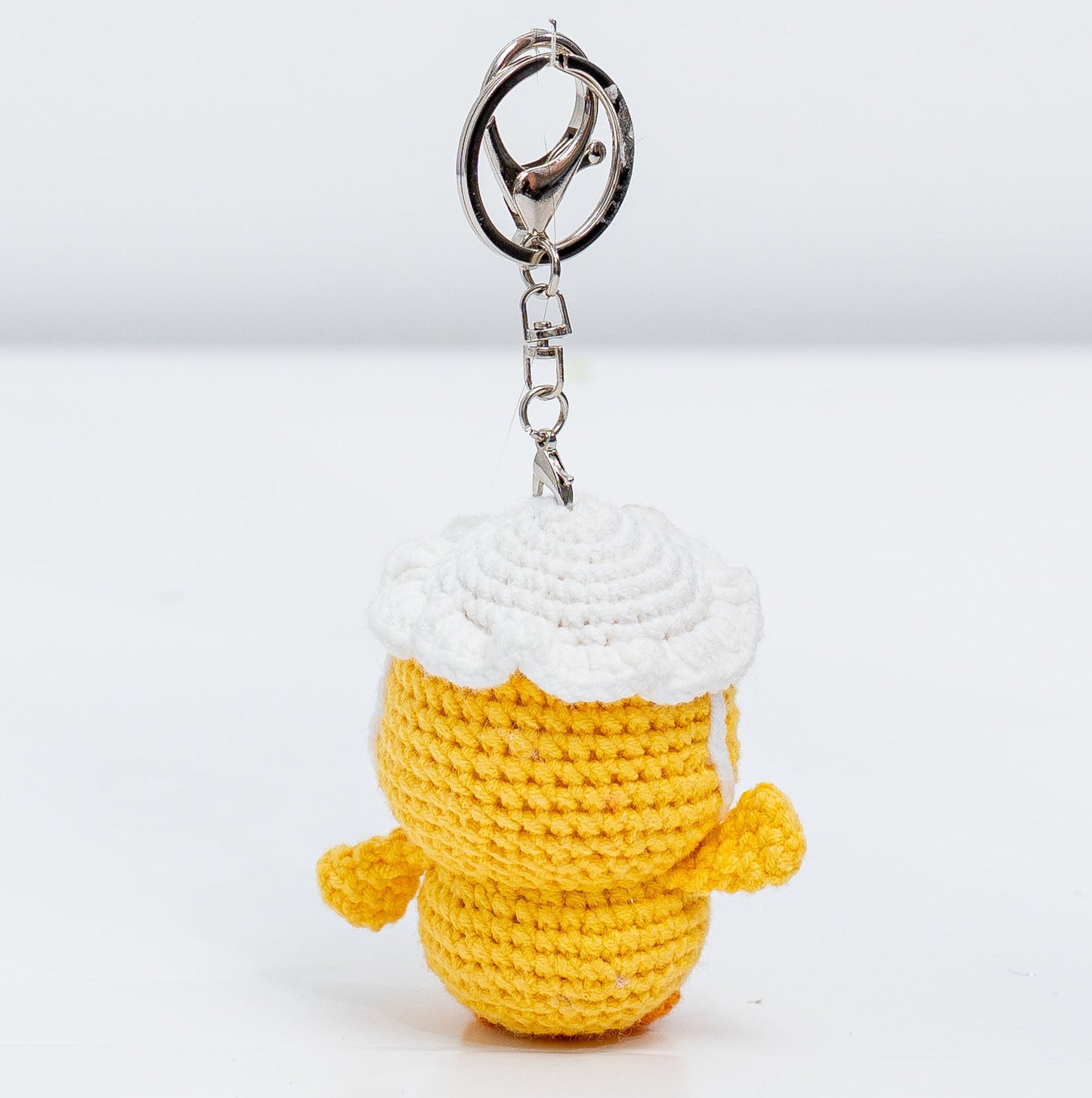 Duck Norris Crochet Keychain