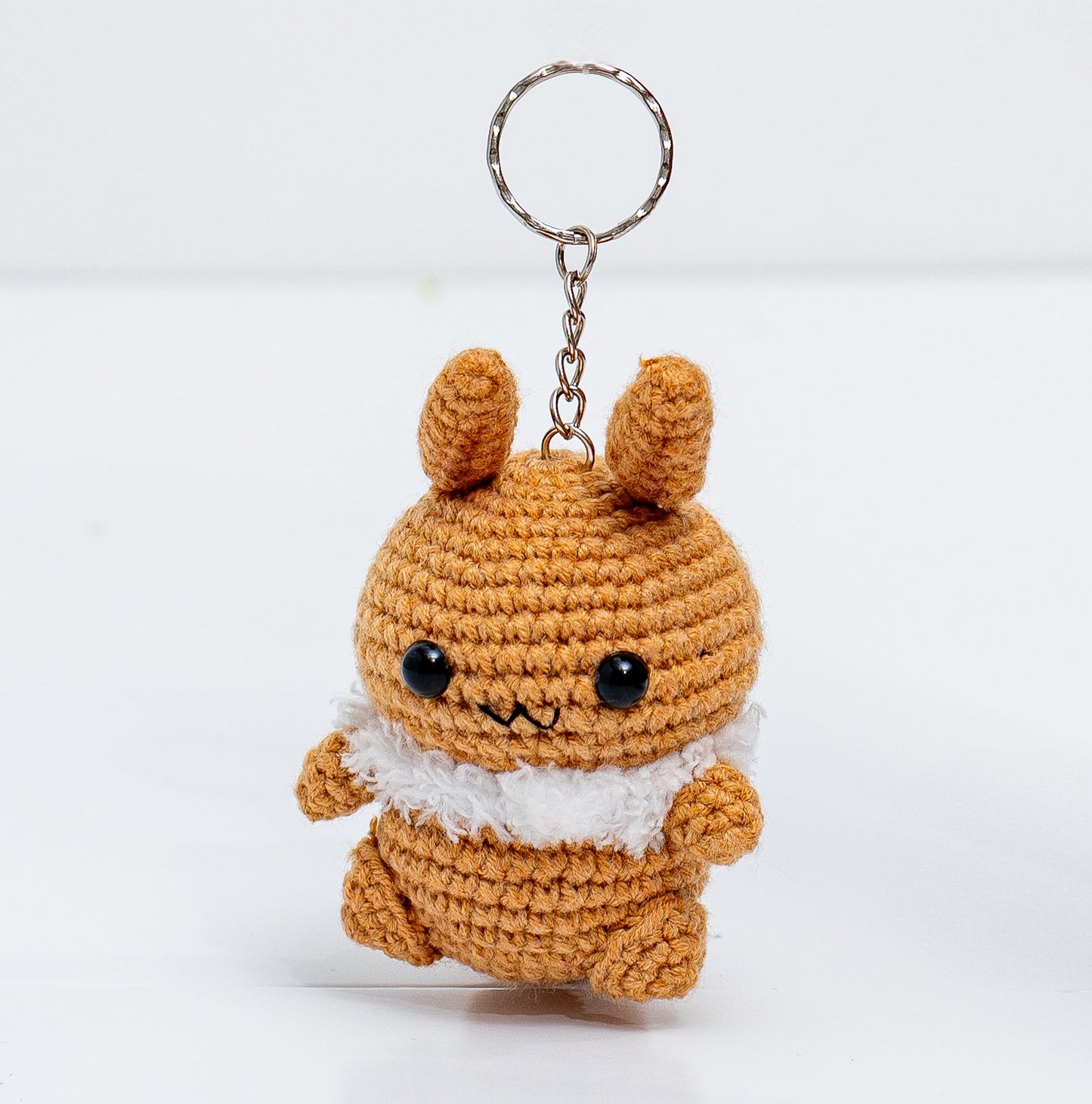 Pokemon Eve Crochet Keychain