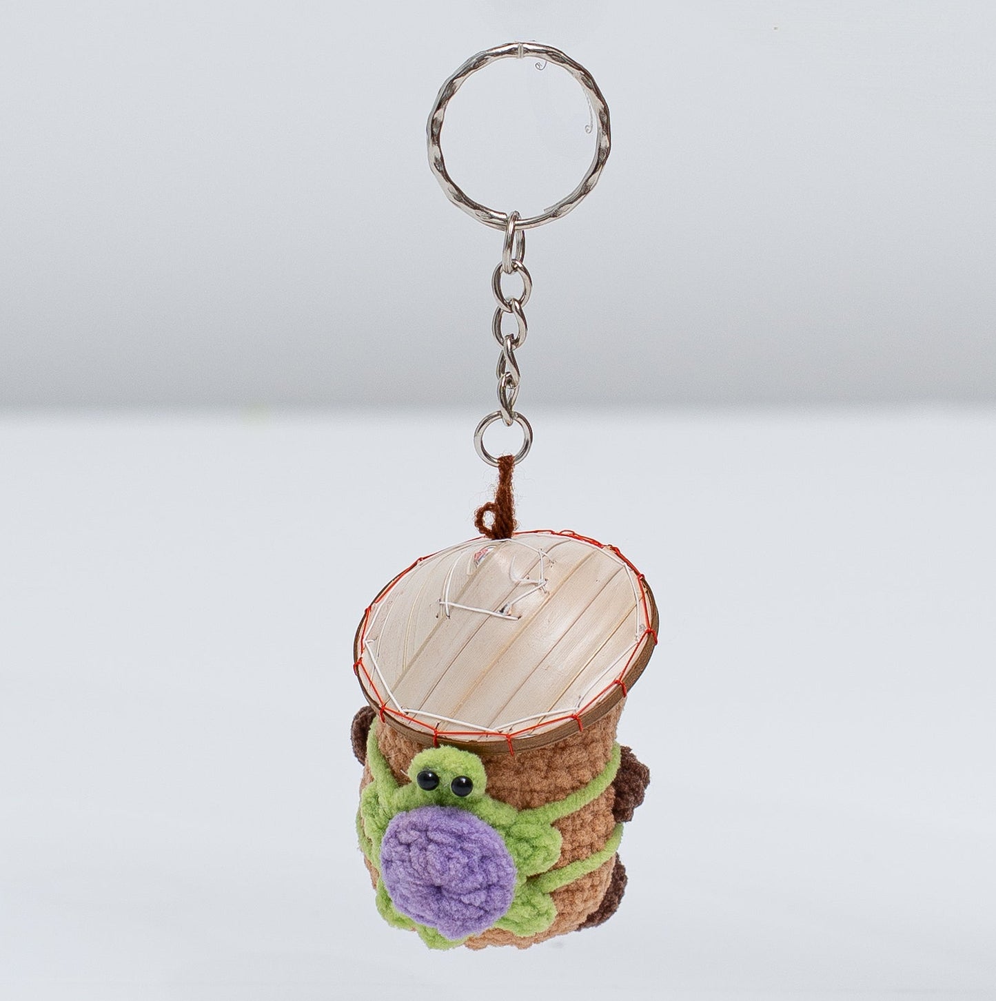 Vietnamese Capybara Crochet Keychain