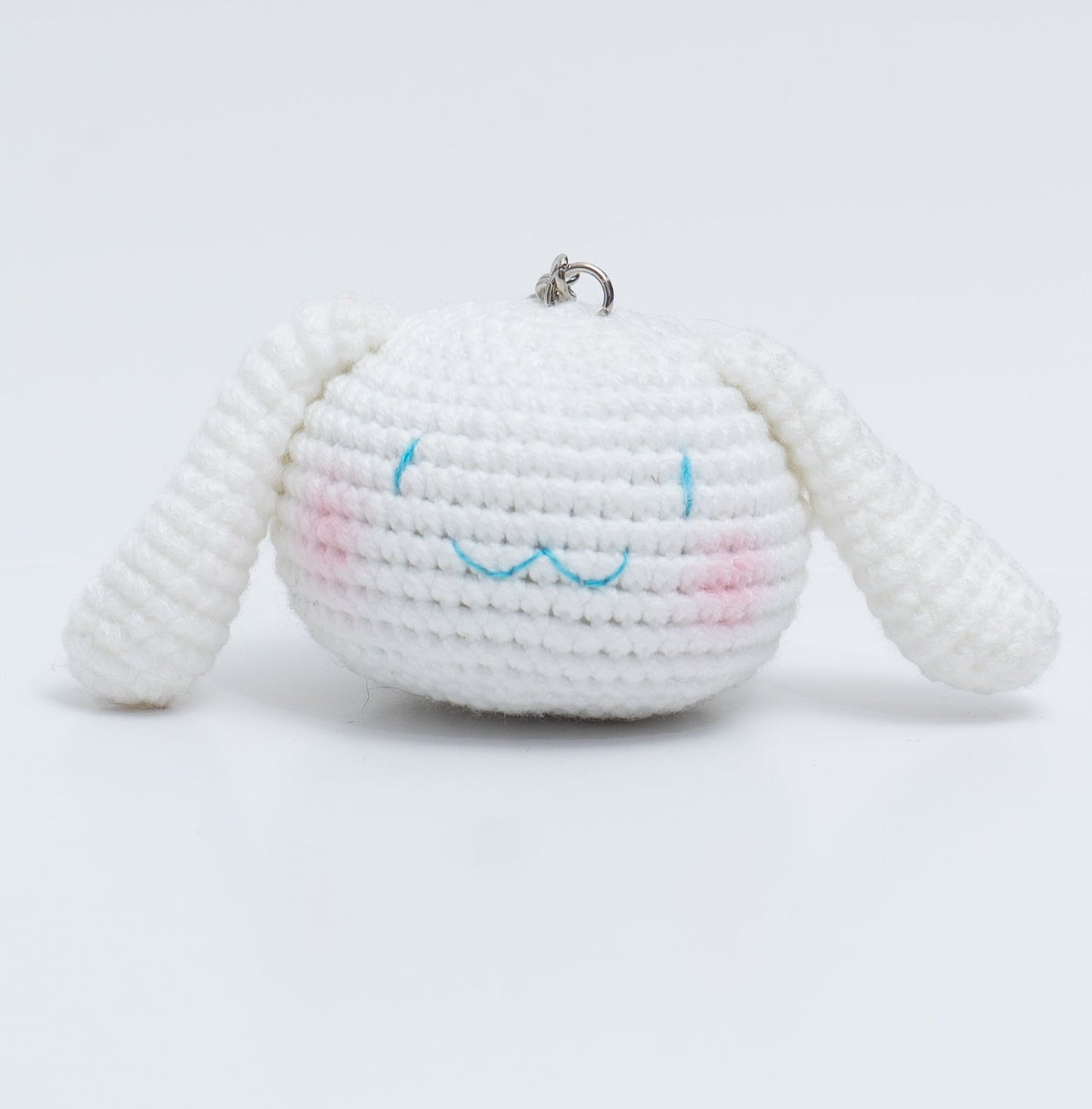Cinnamon head crochet keychain