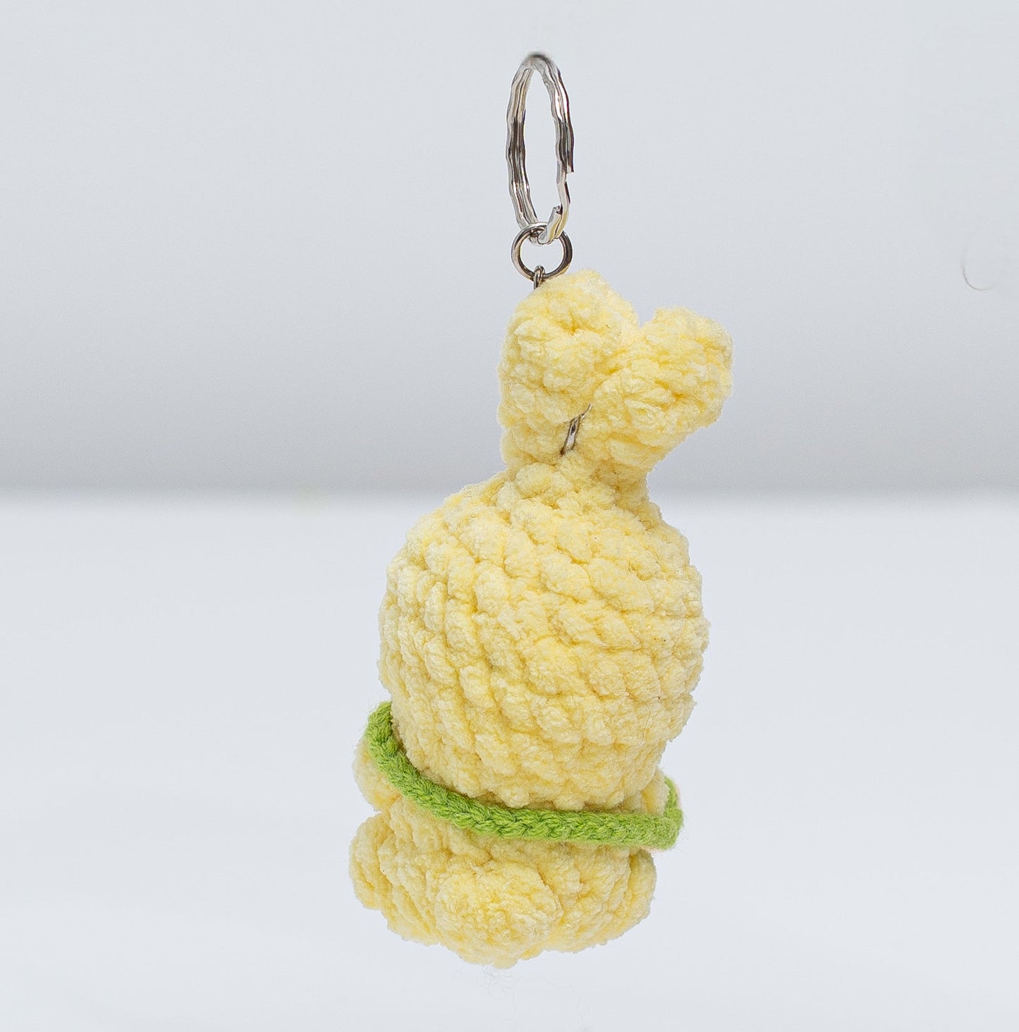 Bunny The Explorer Crochet Keychain