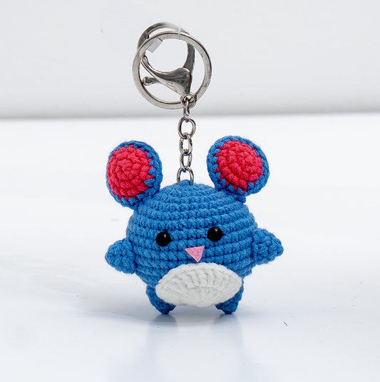 Pokemon Marill Crochet Keychain