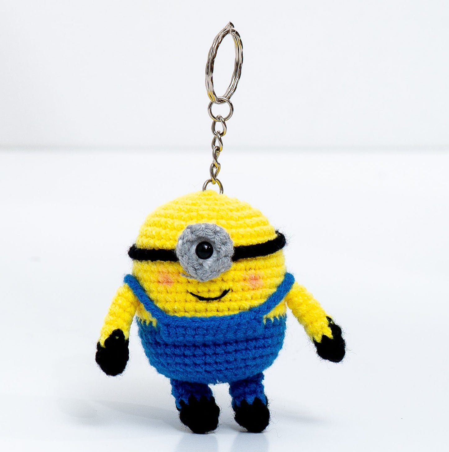 Minion Crochet Keychain