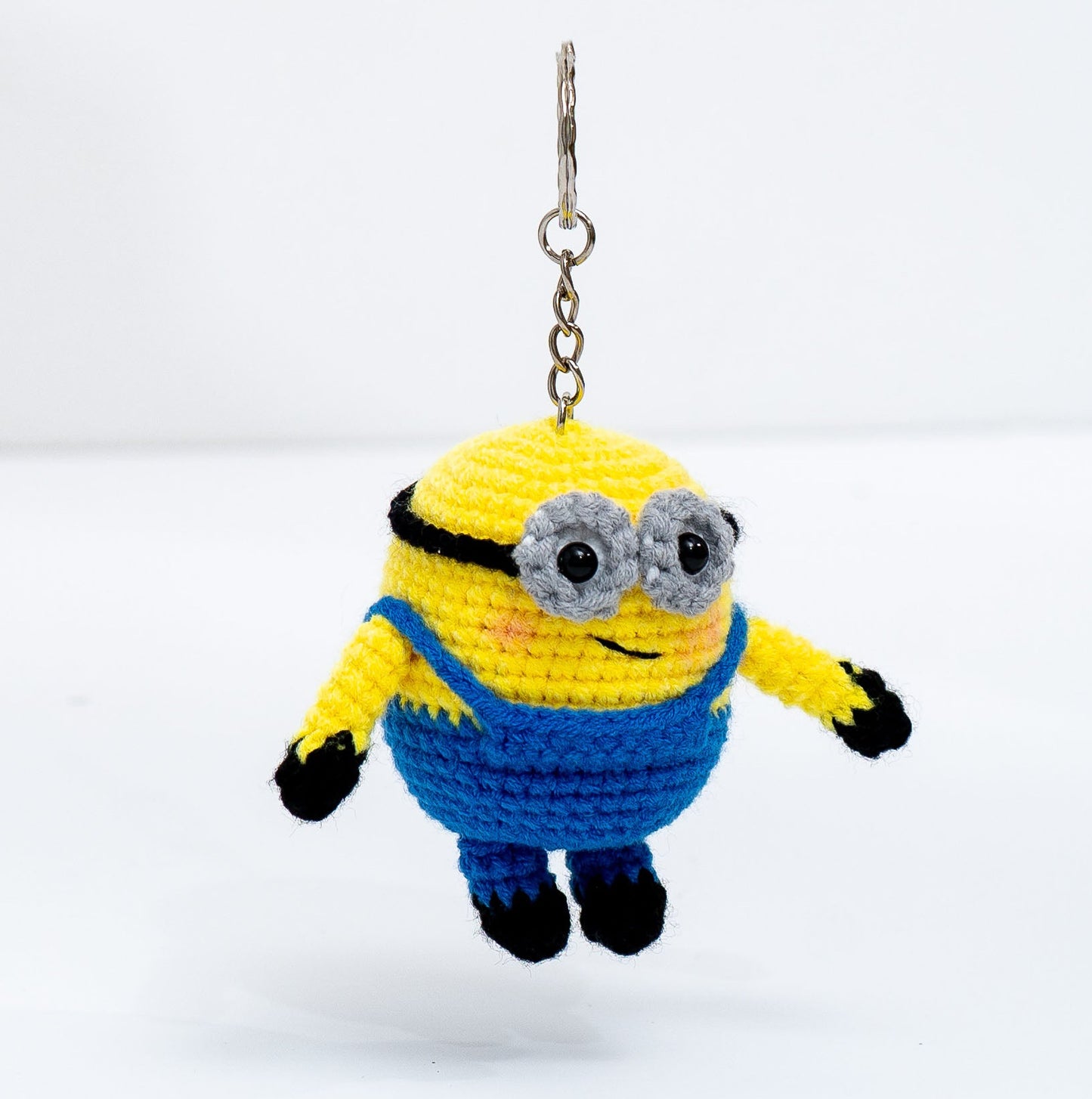 Minion Crochet Keychain