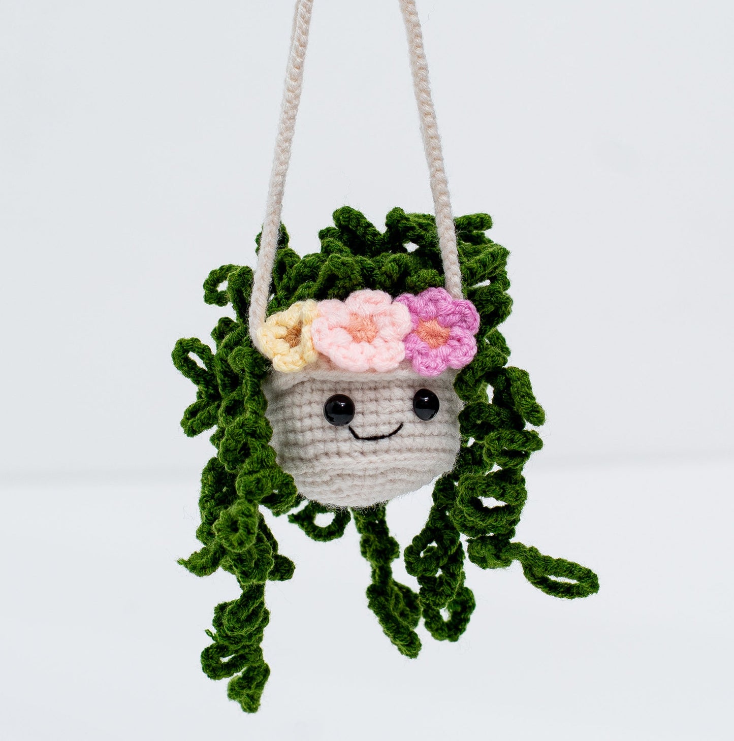 Hanging Crochet Plant