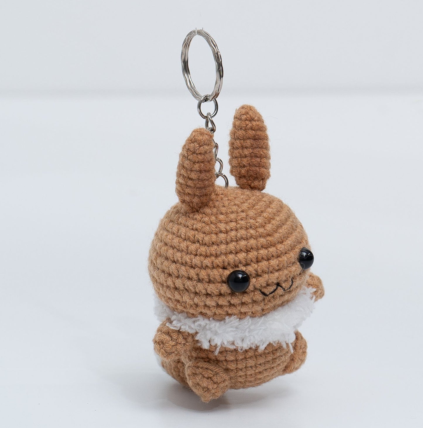 Pokemon Eve Crochet Keychain