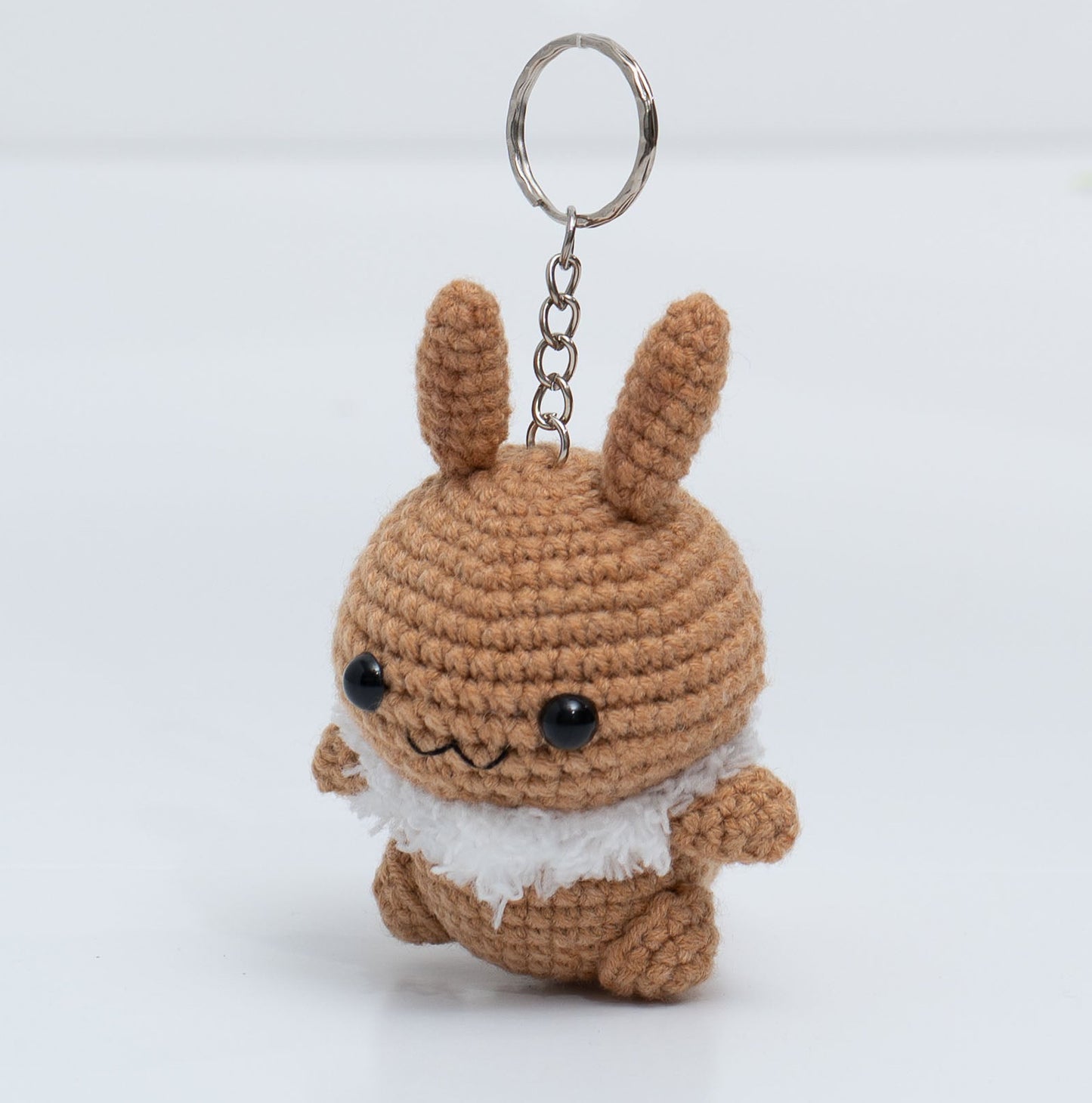 Pokemon Eve Crochet Keychain