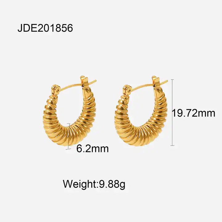 Croissant Hoops l Mini