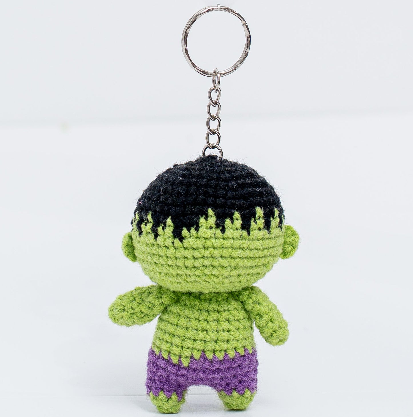 Hulk Crochet Keychain