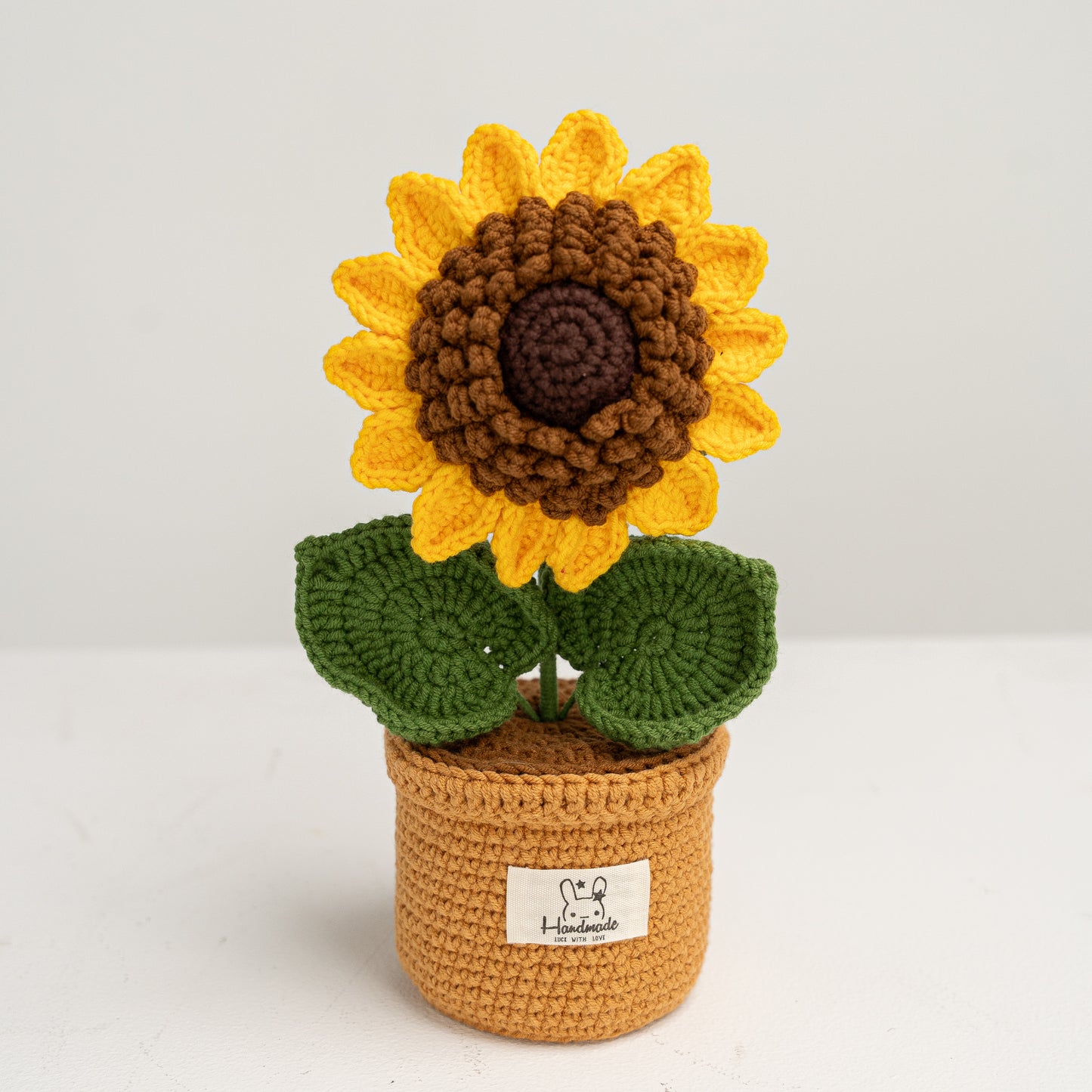 Pot Crochet Flower