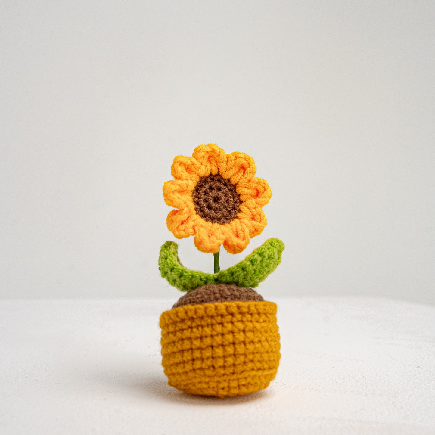 Pot Crochet Flower