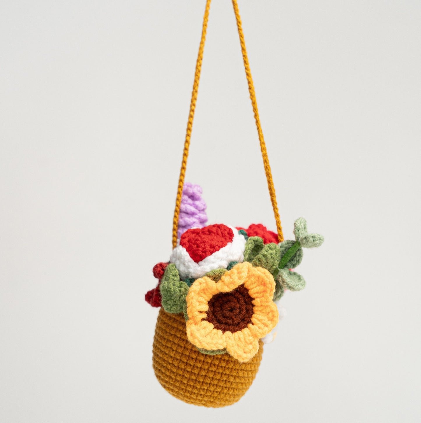 Hanging Crochet Plant