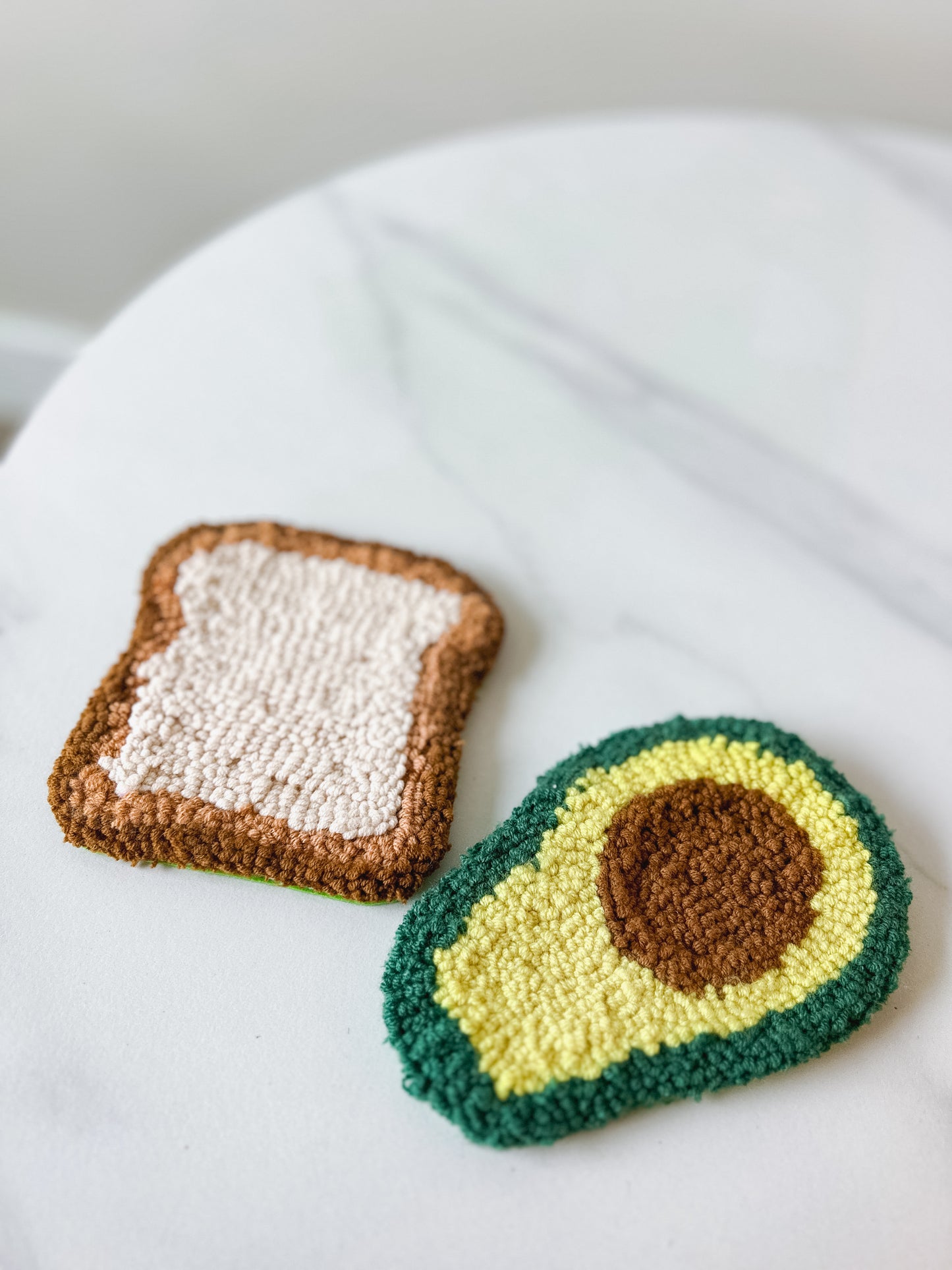 Punch Needle Coasters