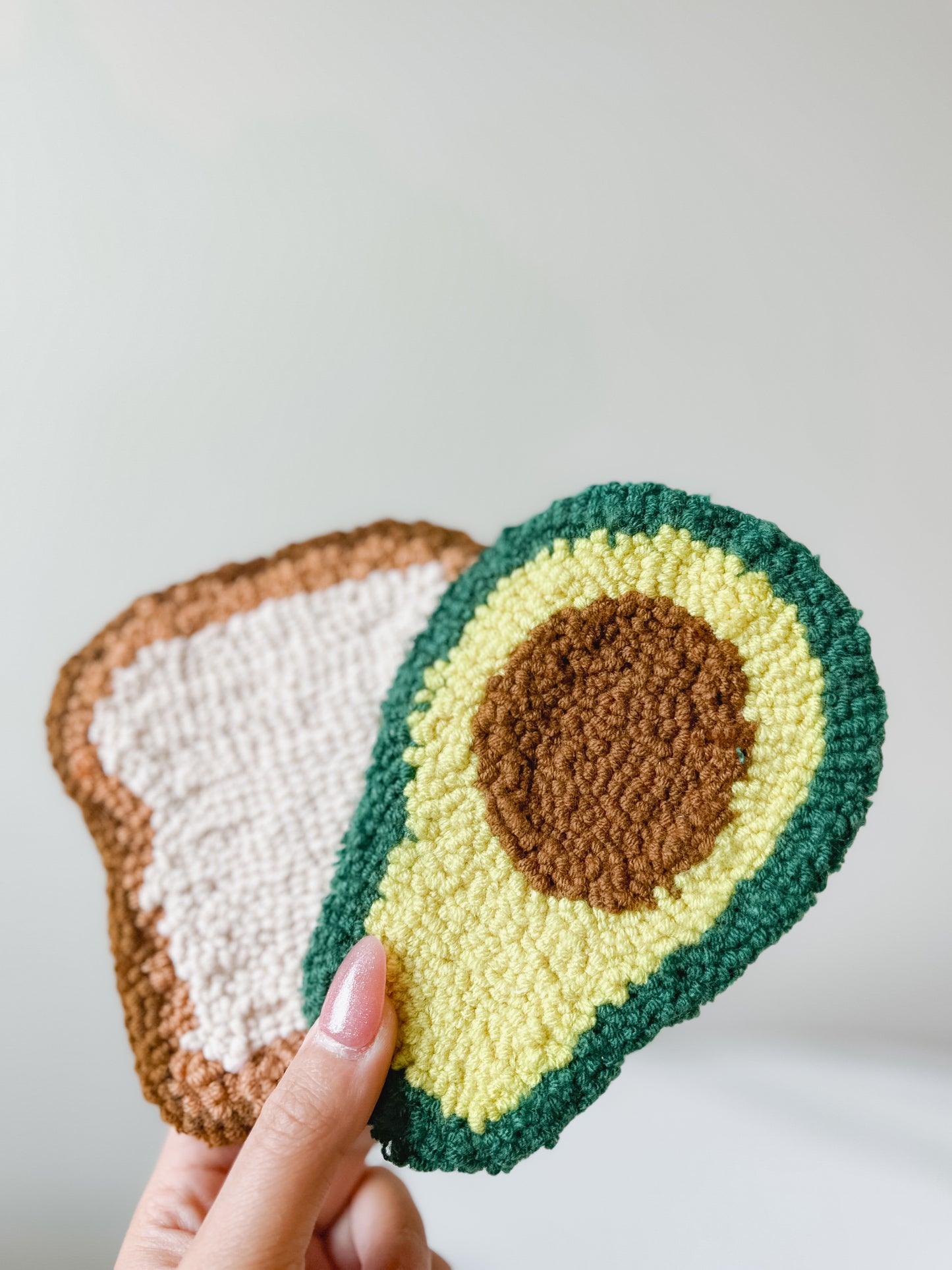 Punch Needle Coasters