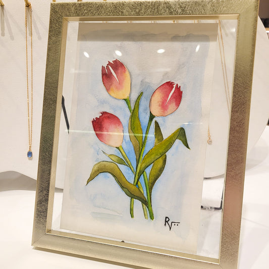 Tulip painting workshop