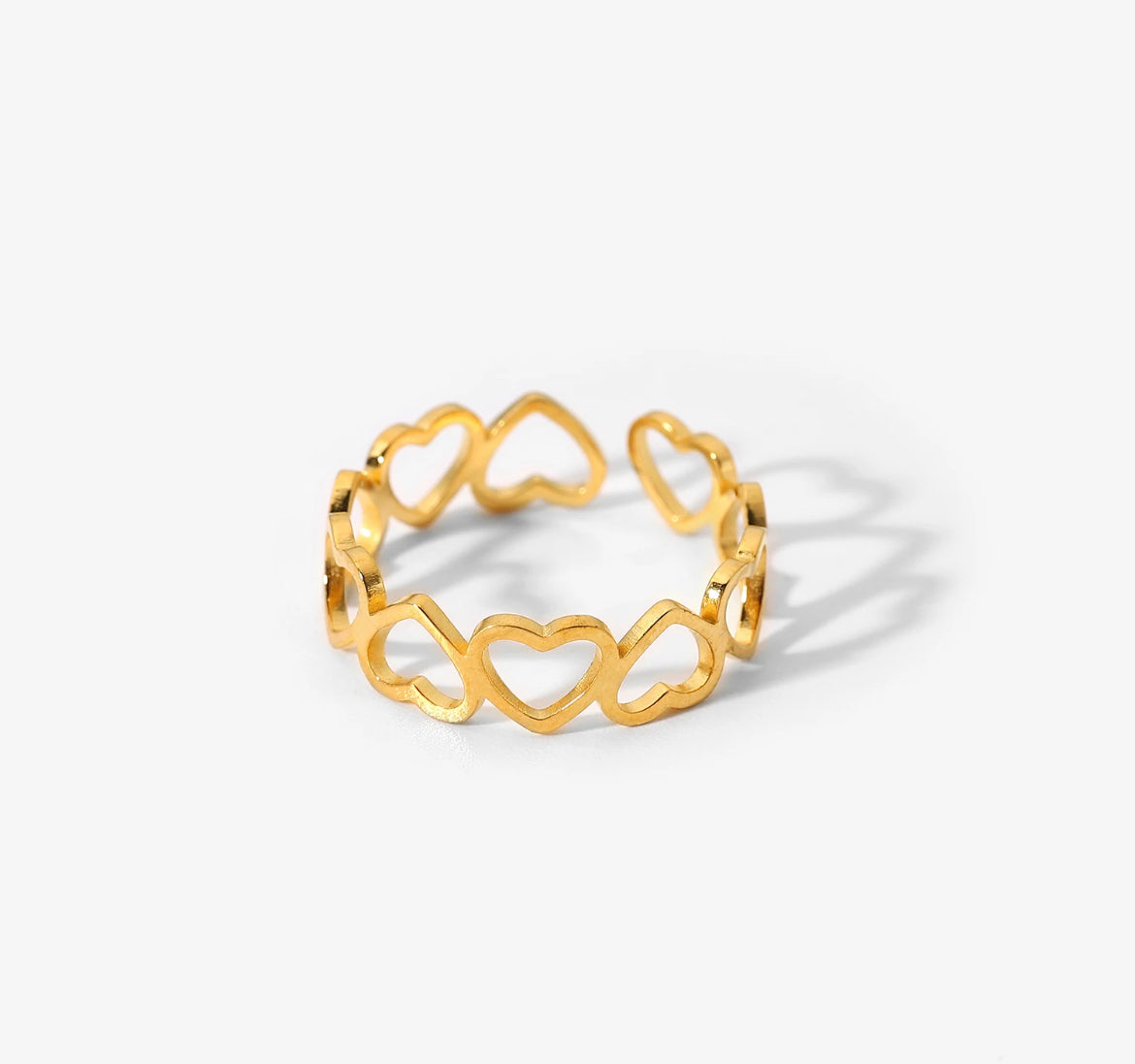 Heart Resizable Ring