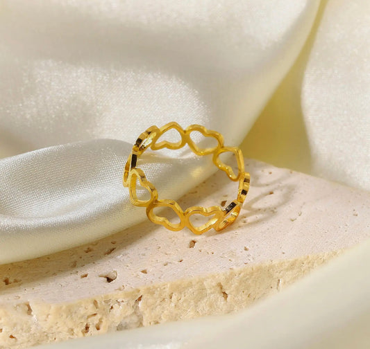 Heart Resizable Ring