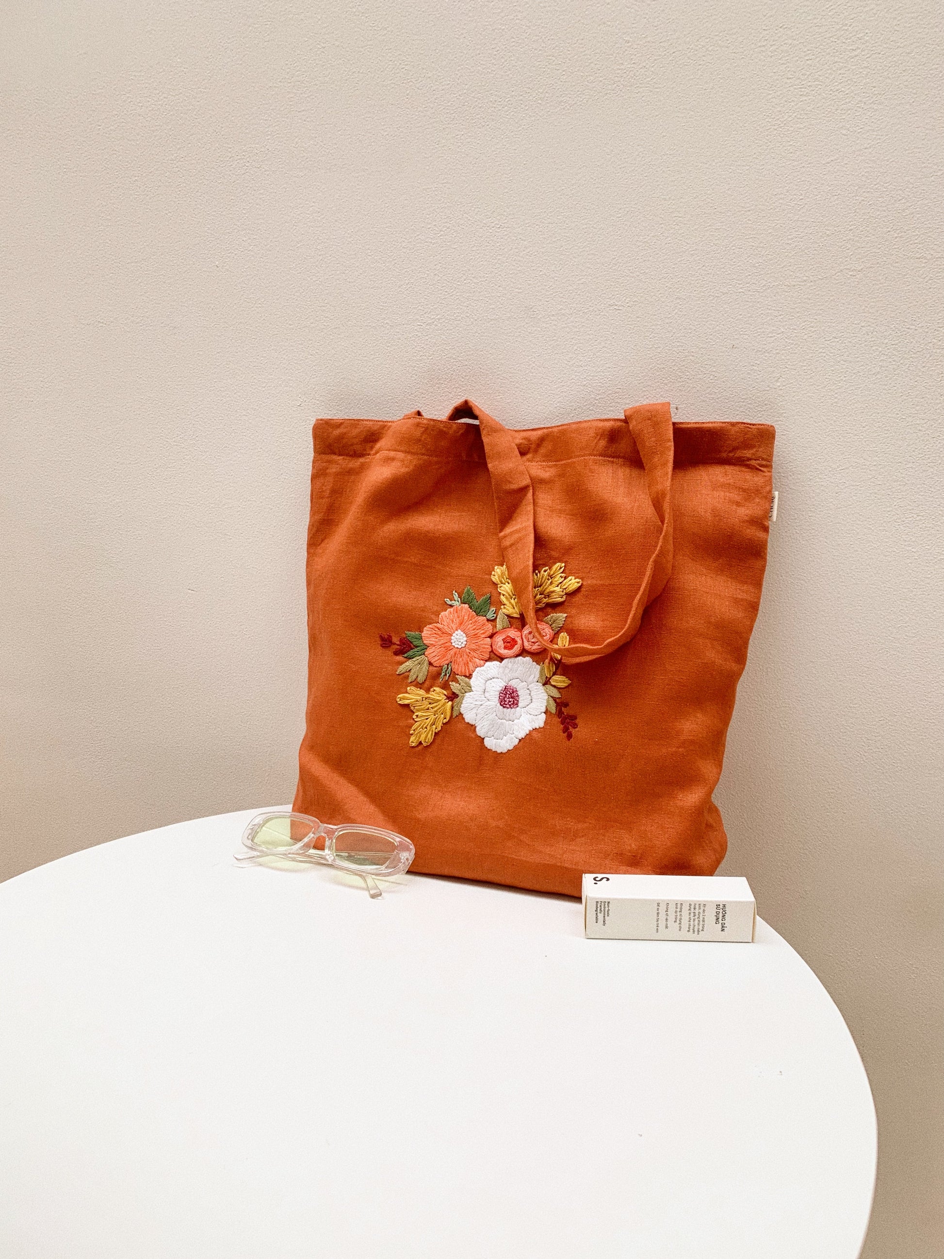 Granny's Fav- Linen Tote Bag