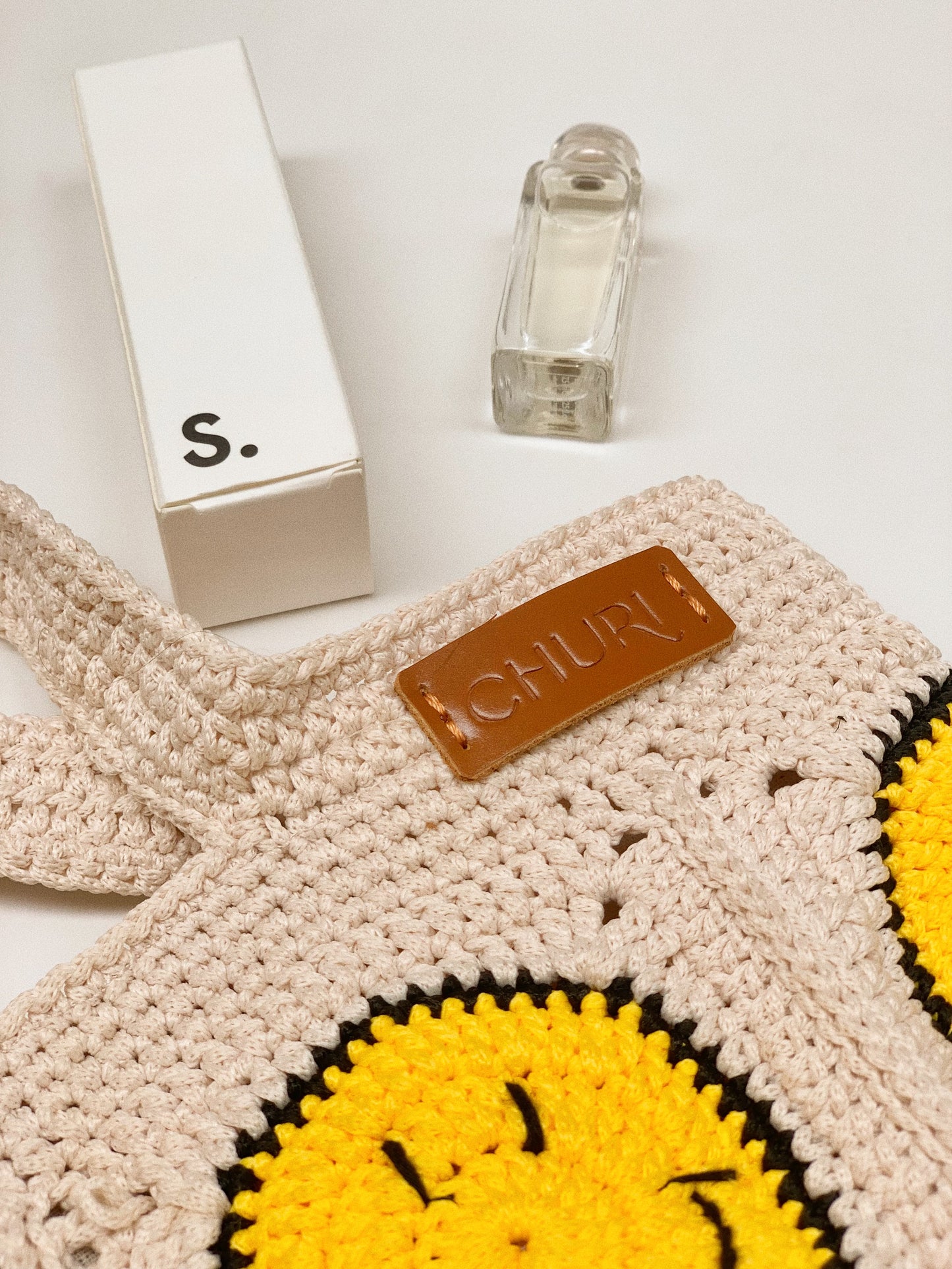 Smiley Face Crochet Bag