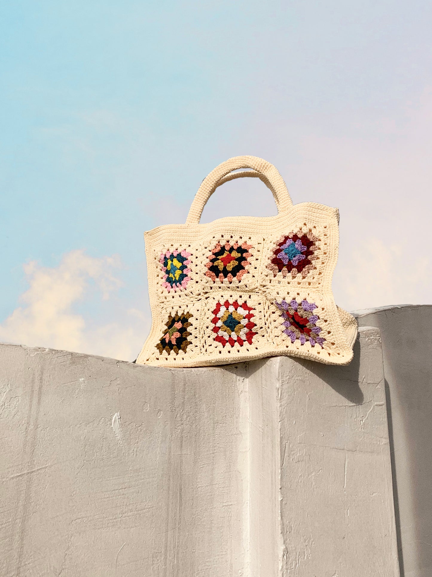 Square Crochet Bag
