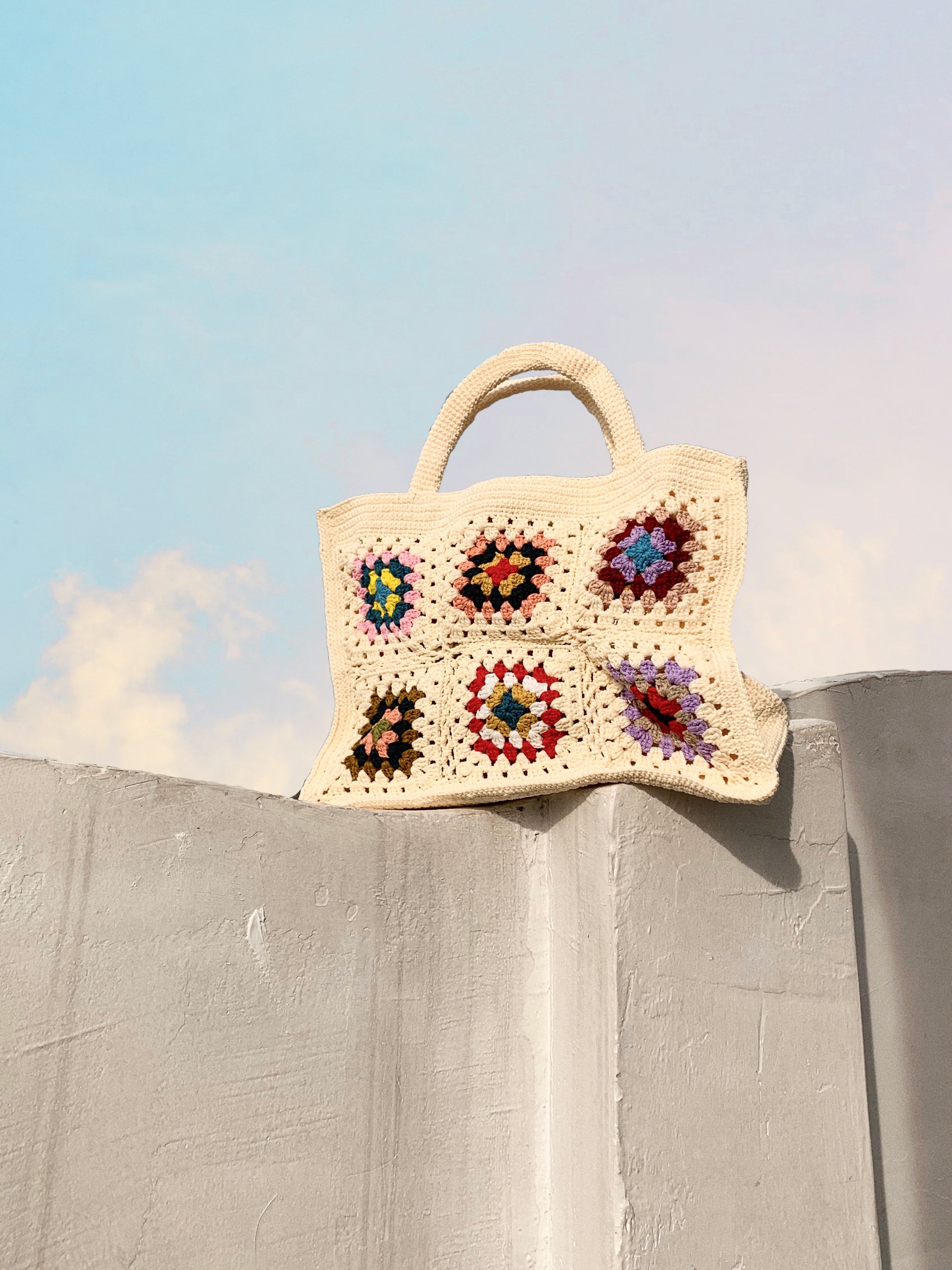 Square Crochet Bag