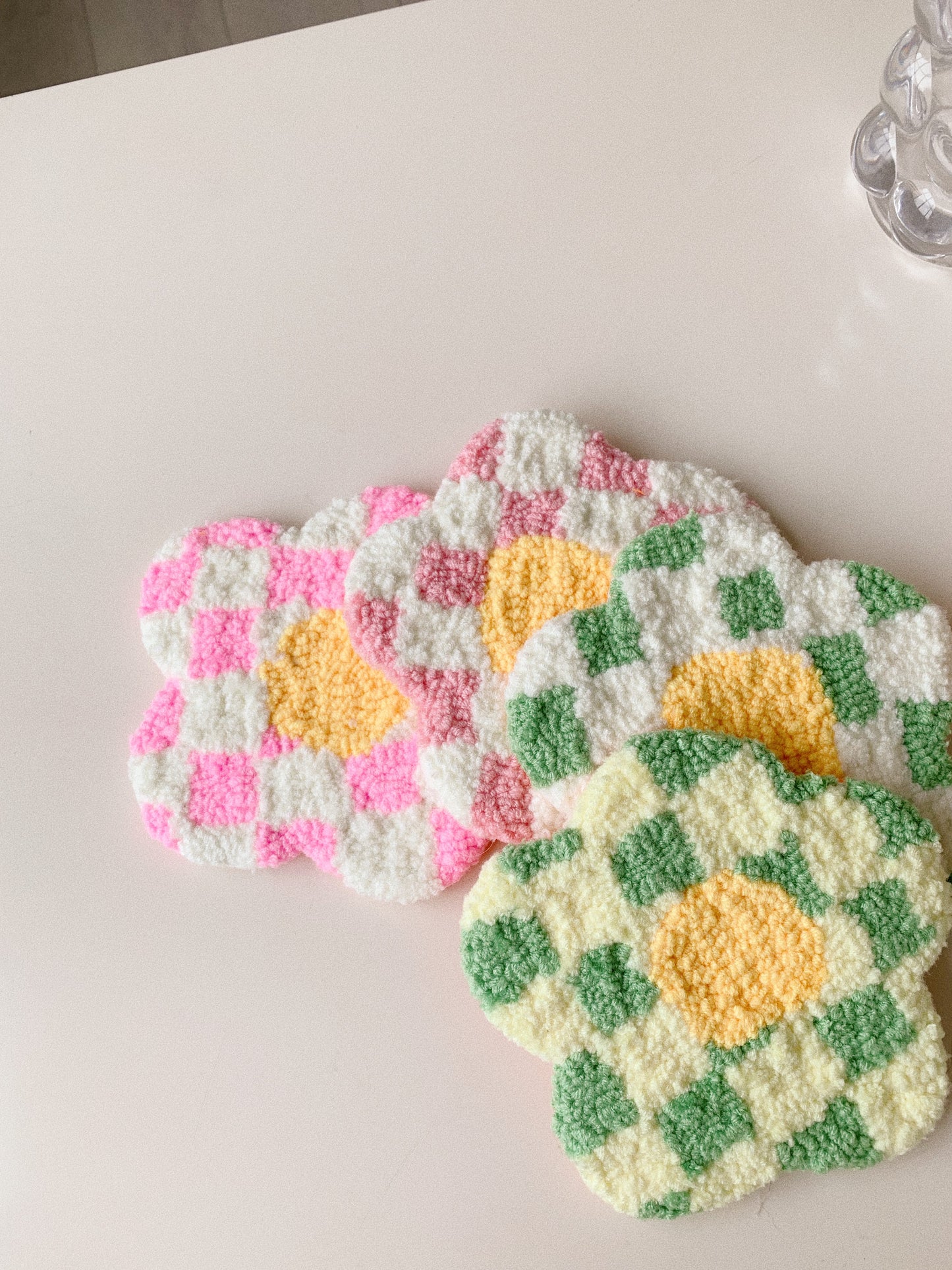 Punch Needle Coasters