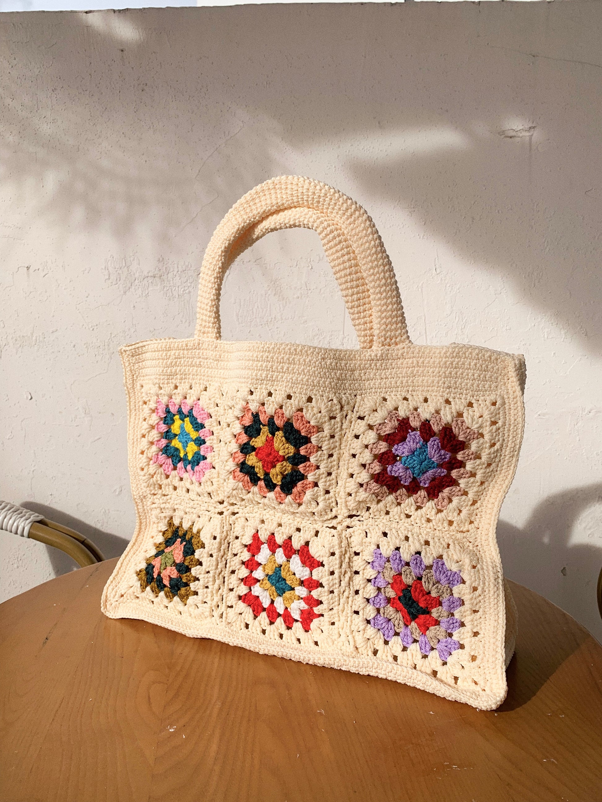 Square Crochet Bag