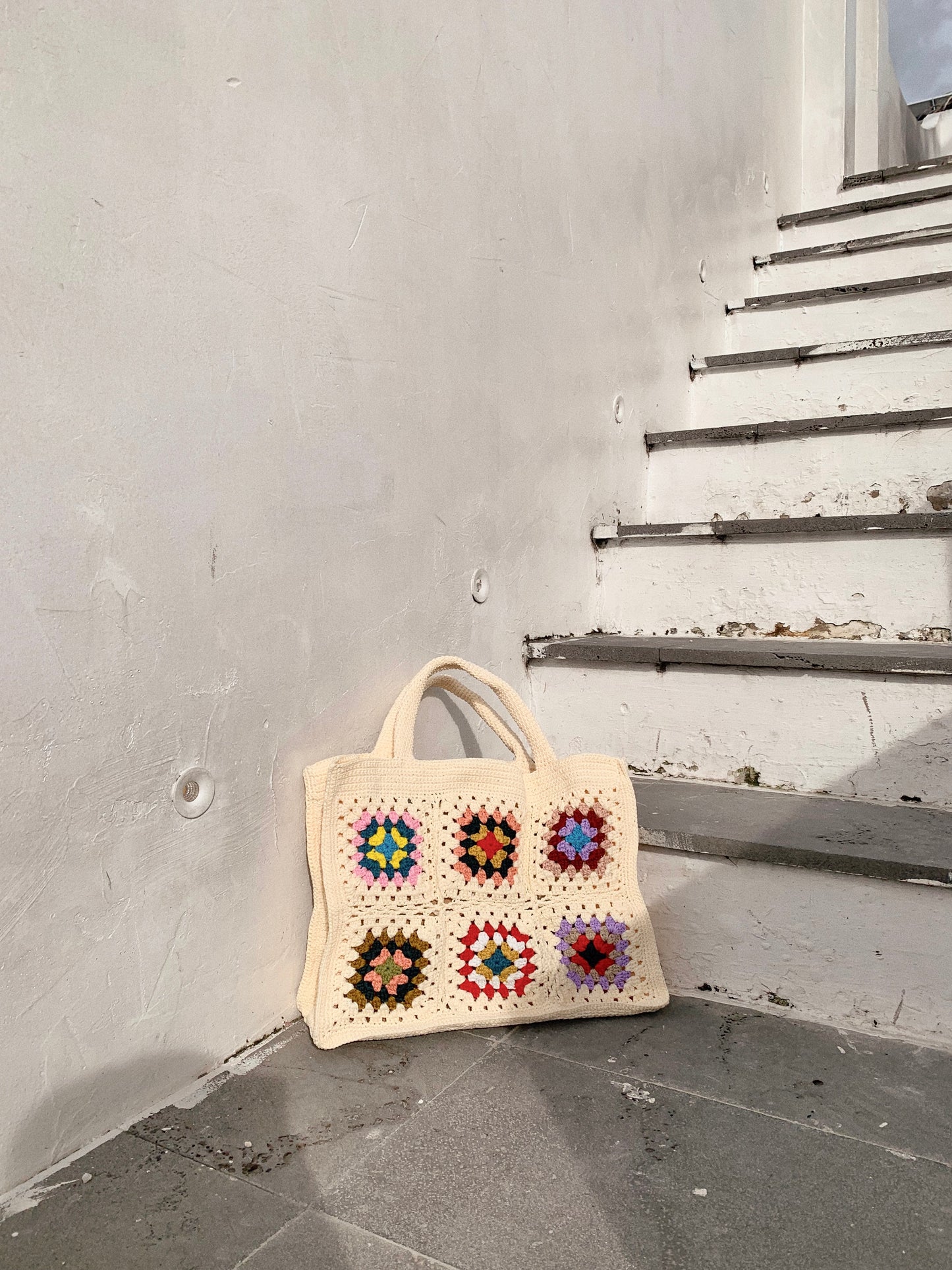 Square Crochet Bag