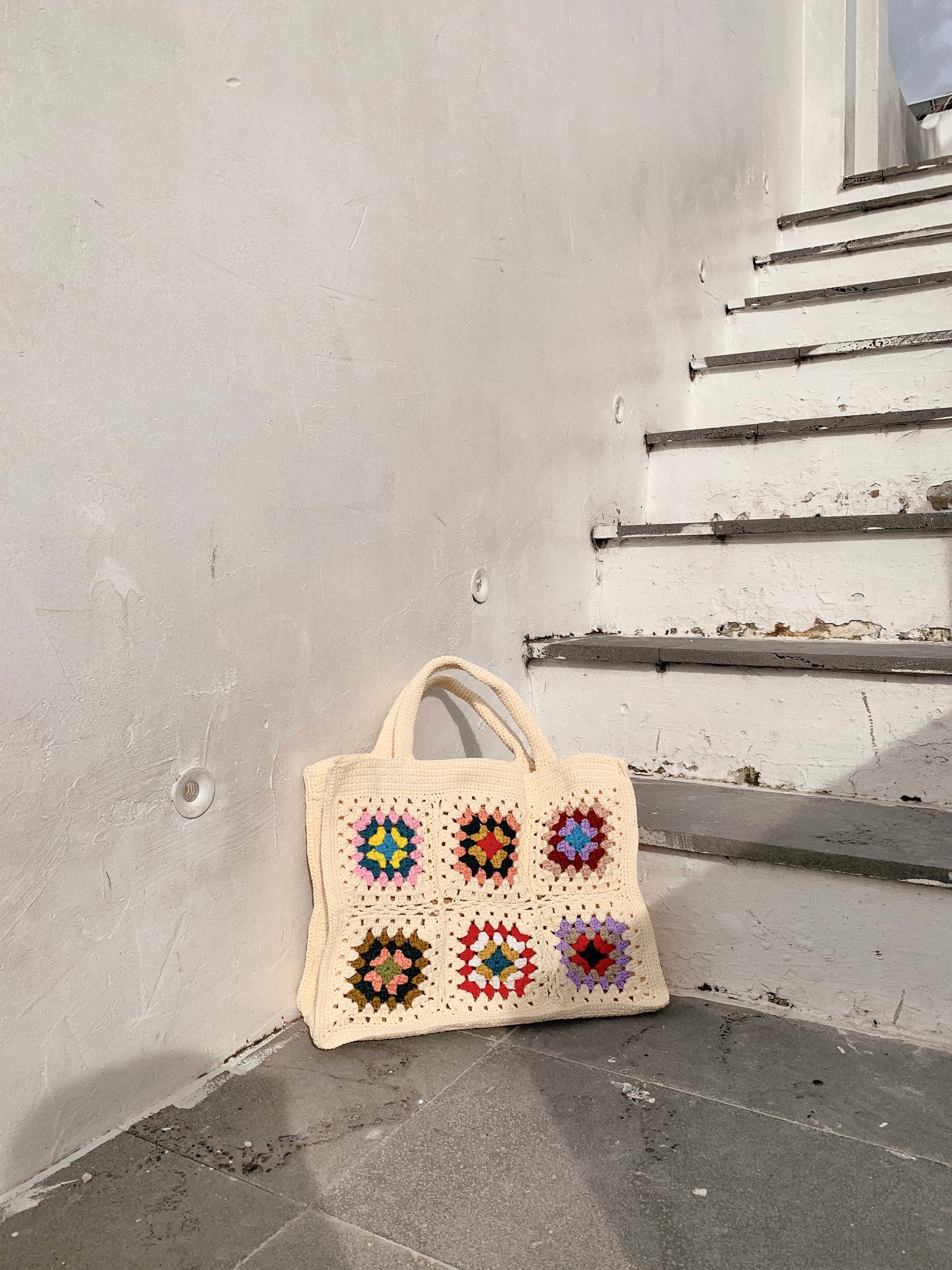 Square Crochet Bag
