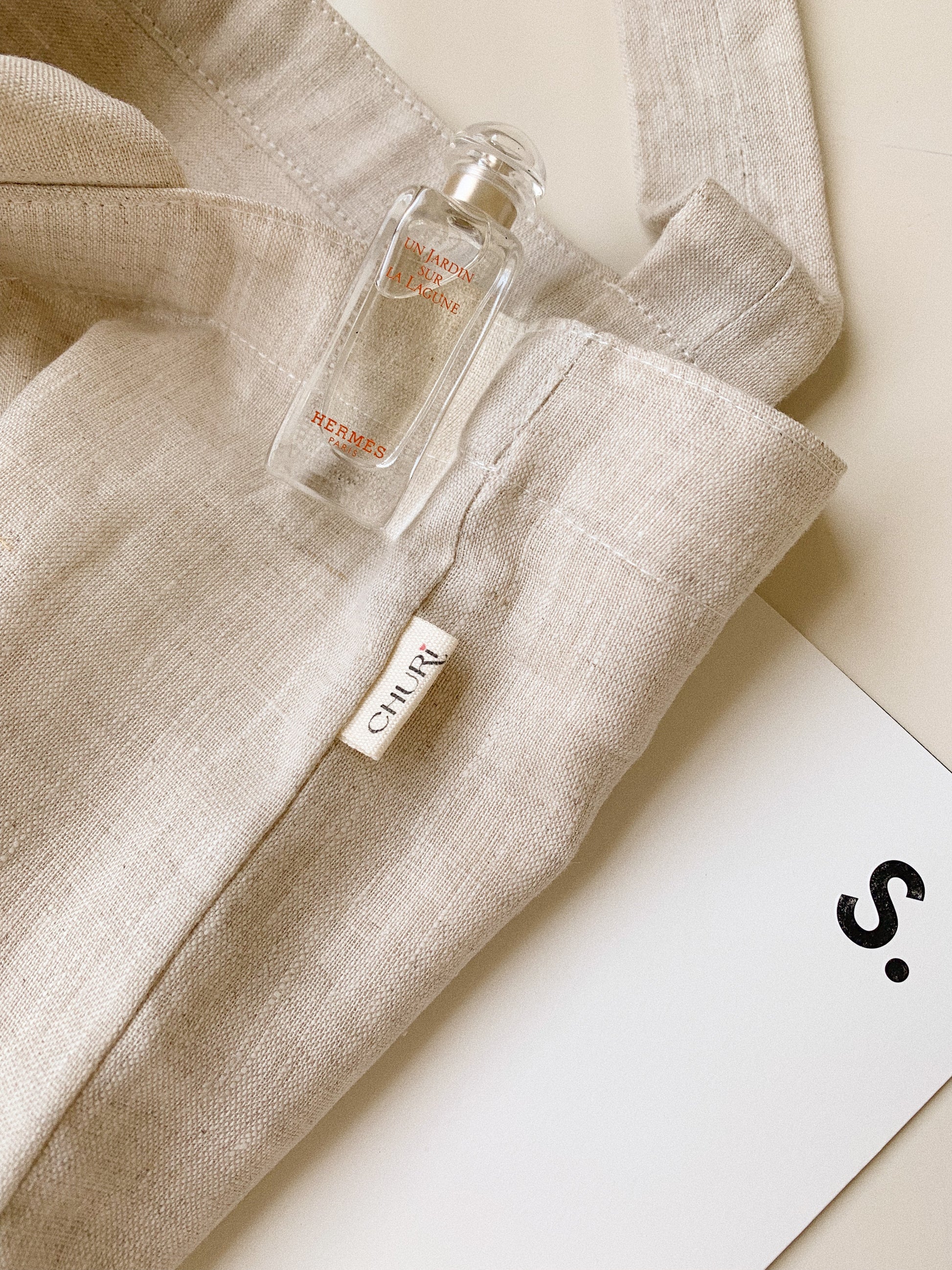 Lavender Haze- Linen Canvas Tote Bag