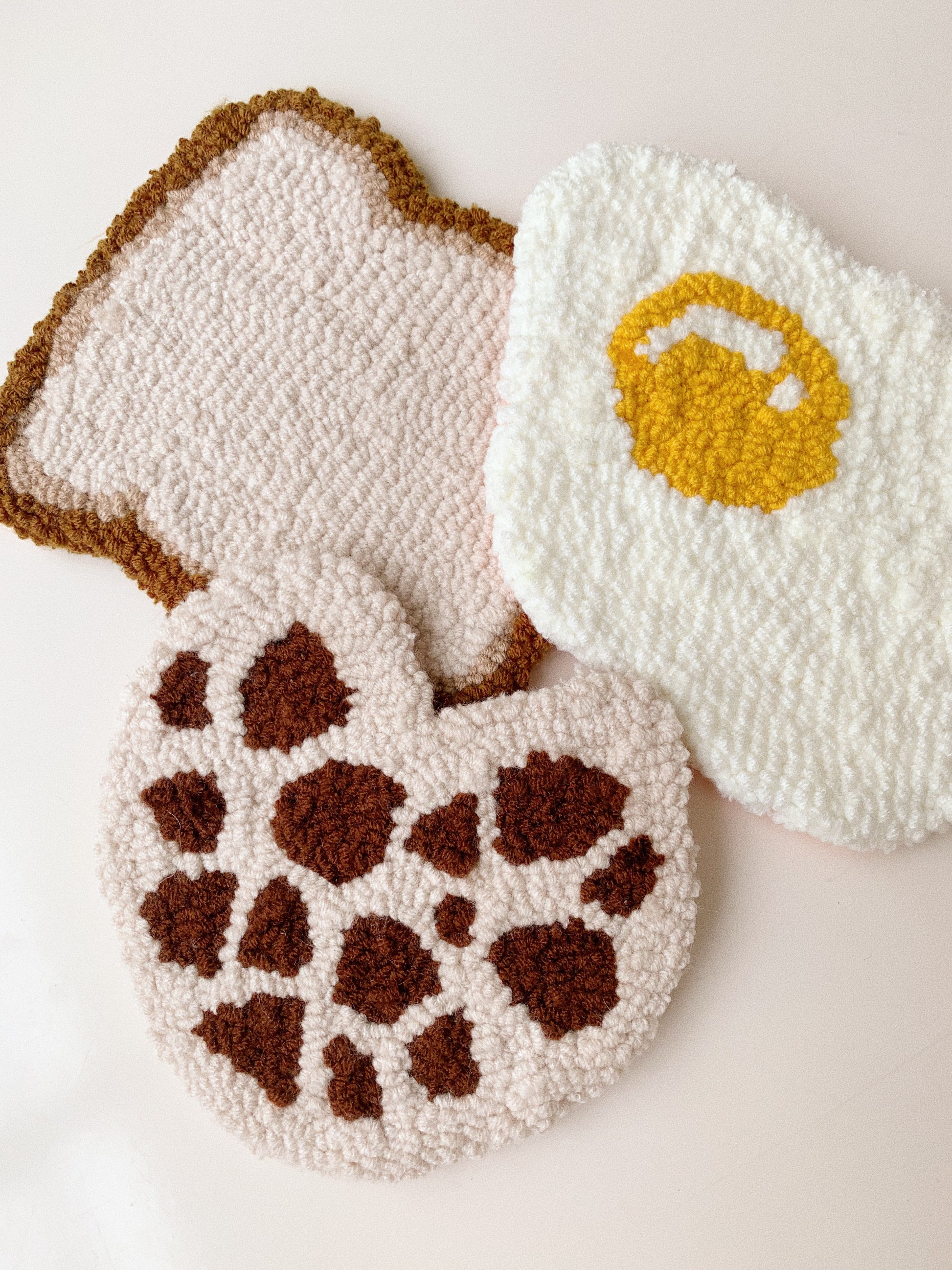 Punch Needle Coasters