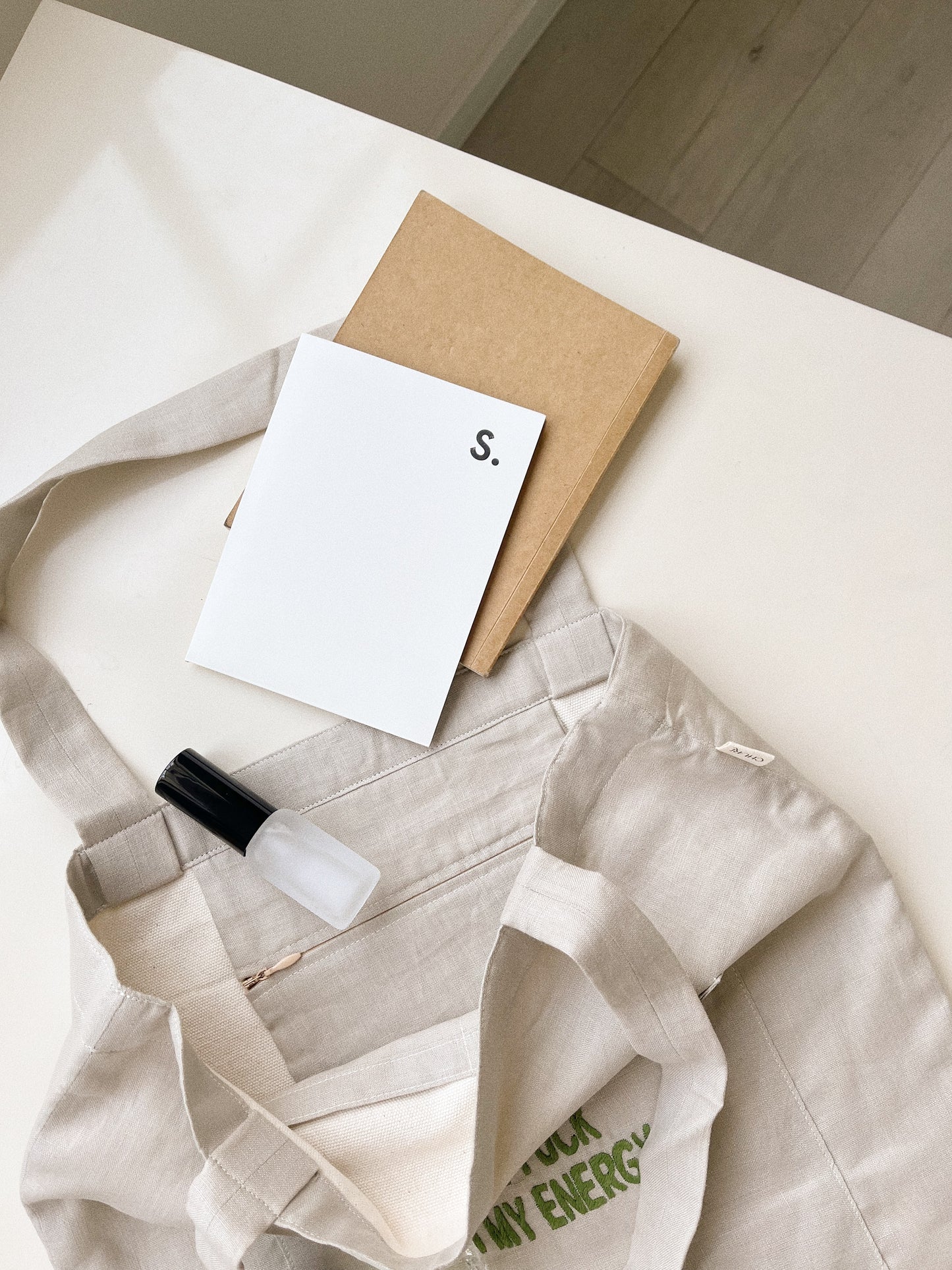 Linen Tote Bag