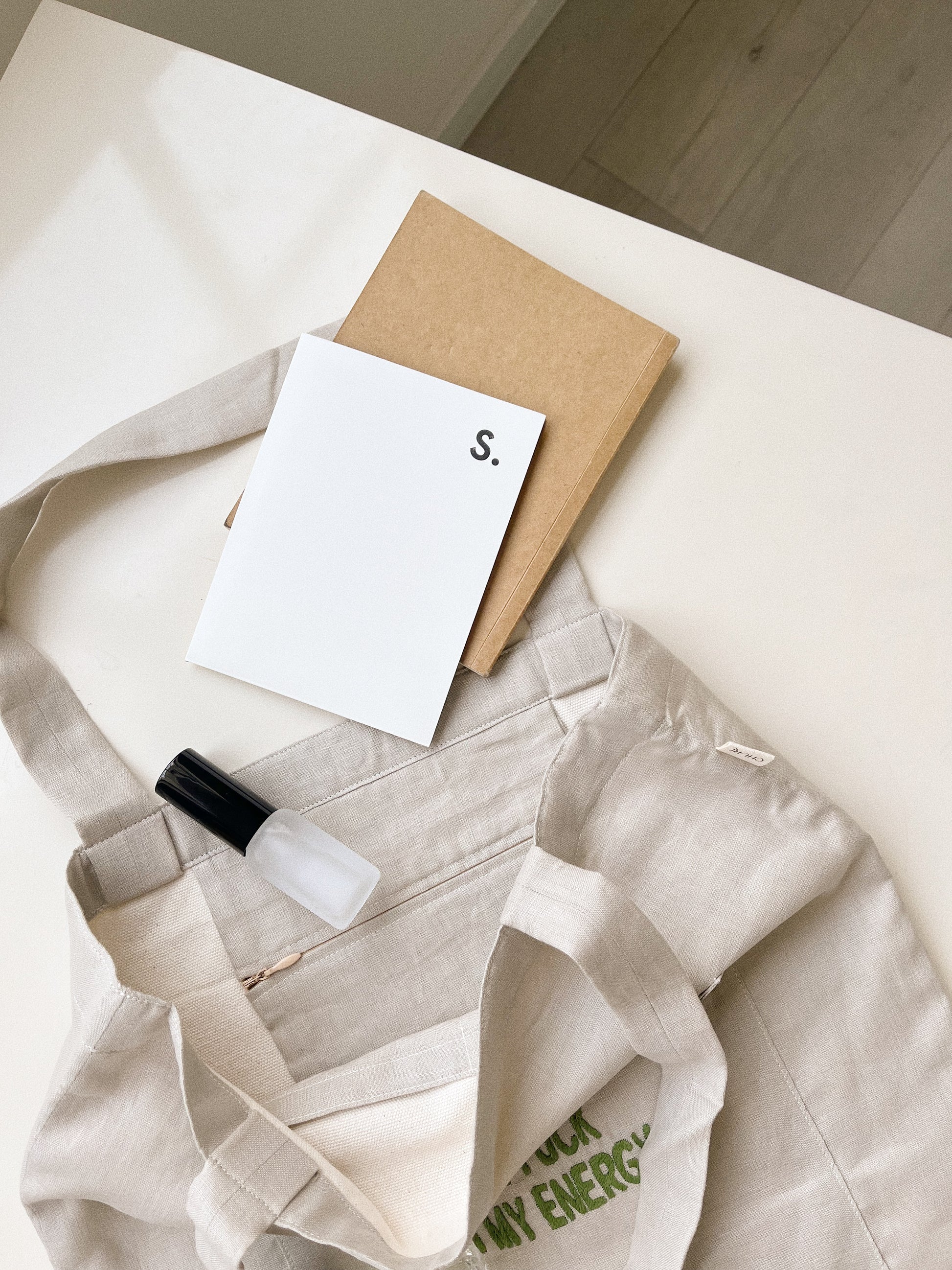 Linen Tote Bag