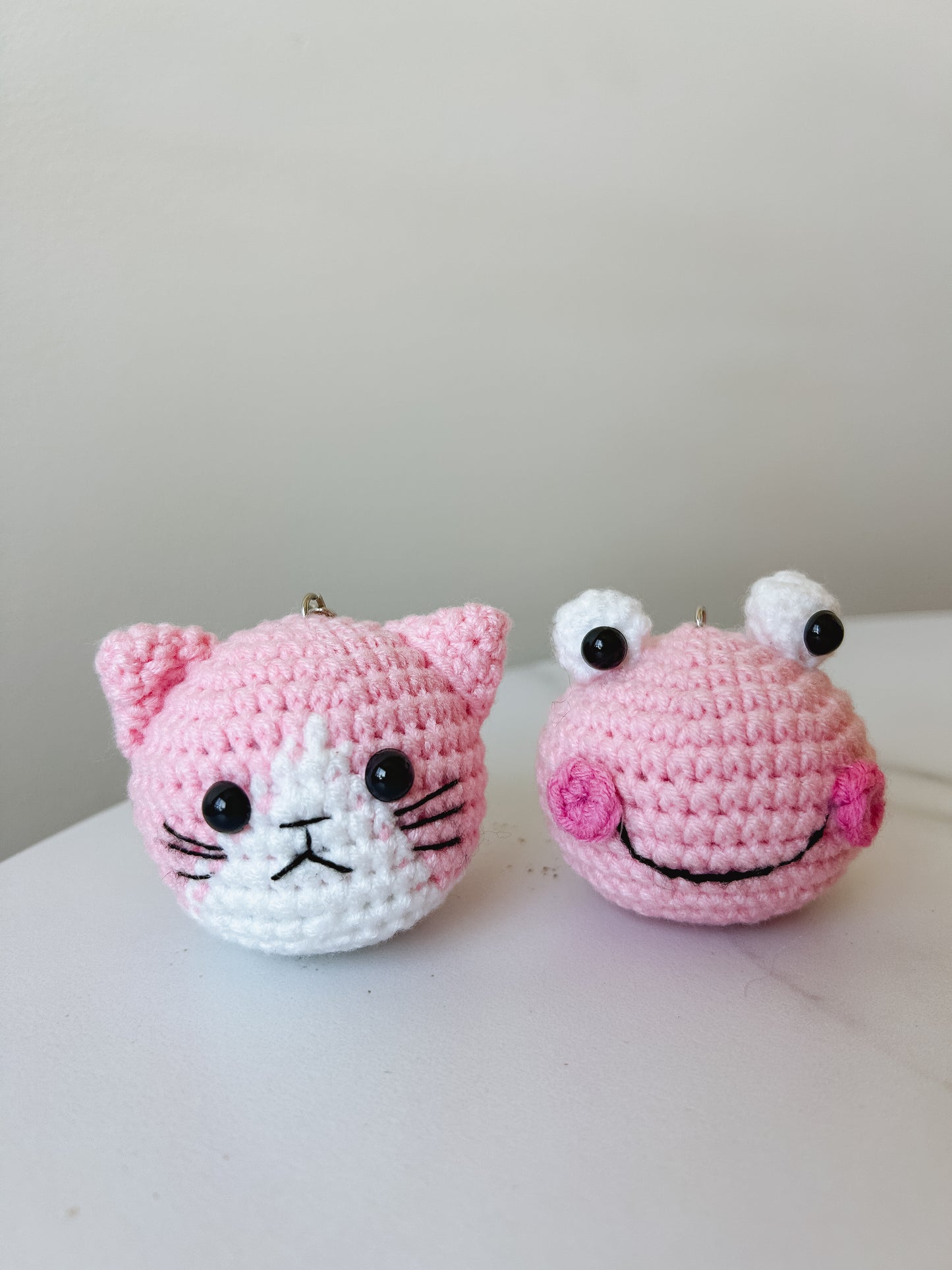 Cat Crochet Keychain (S)