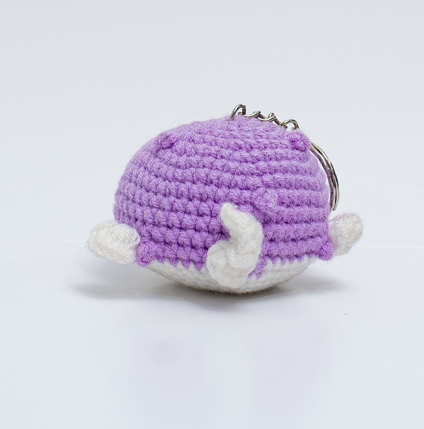Puffer Fish Crochet Keychain