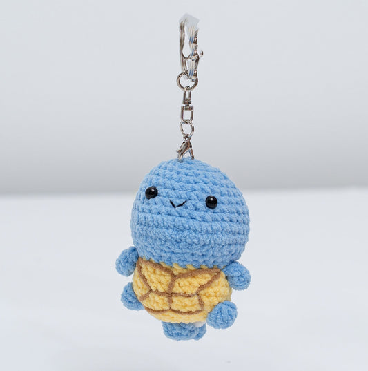 Pokemon Squirtle Crochet Keychain