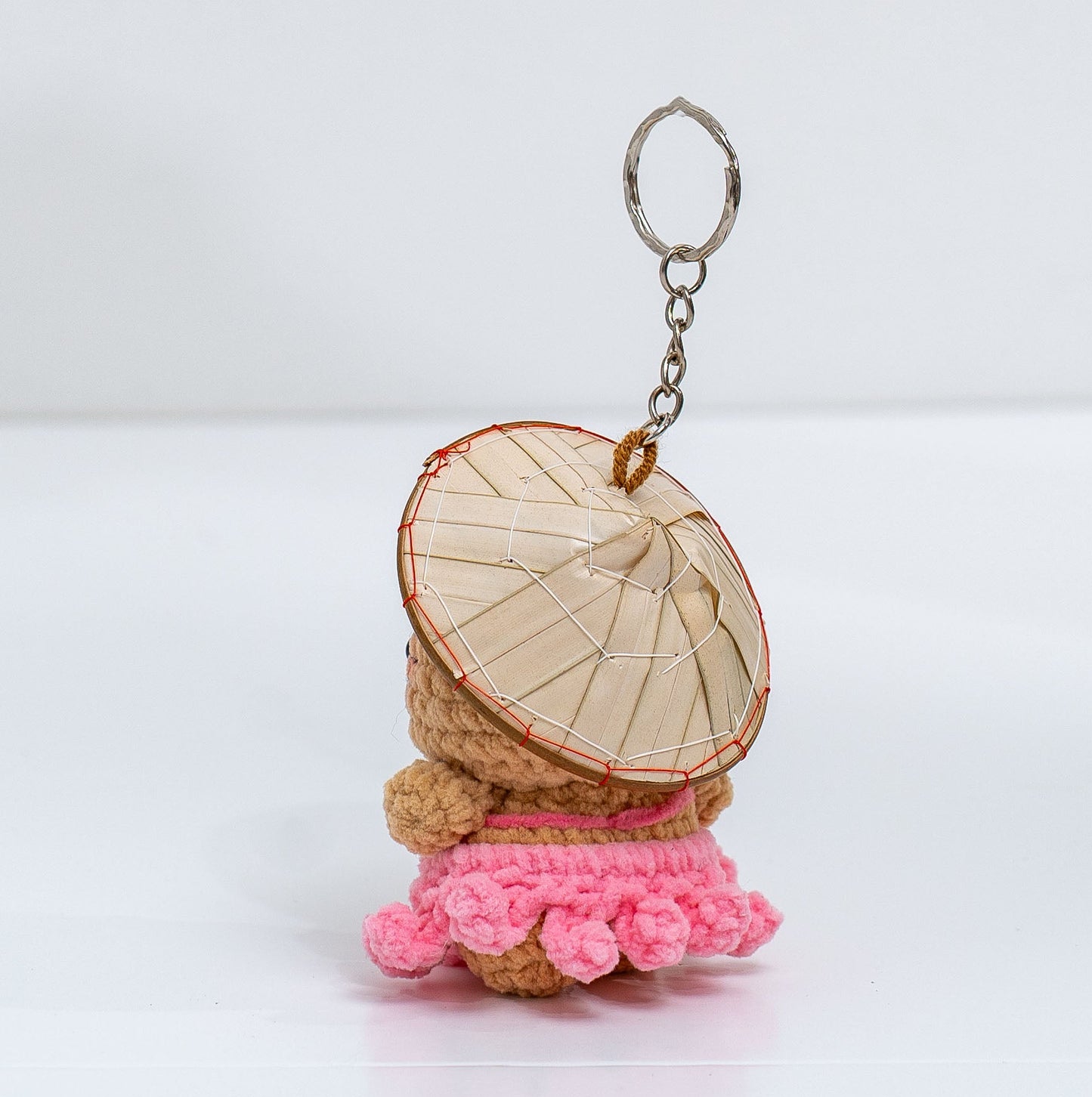 Vacation Hello Kitty Crochet Keychain