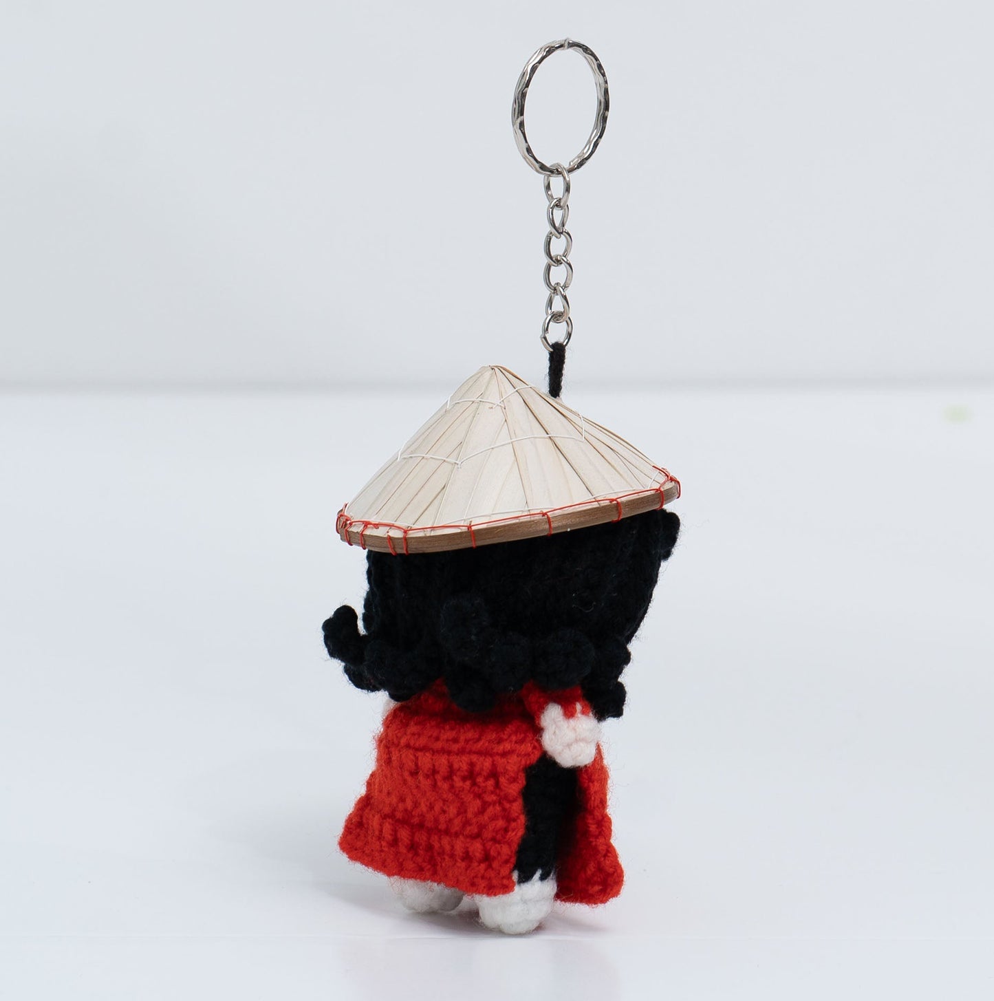 Vietnamese Doll Crochet Keychain