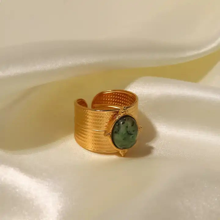Vintage Natural Stone Ring