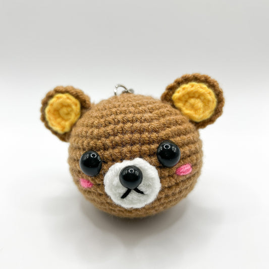 Rilakkuma crochet keychain