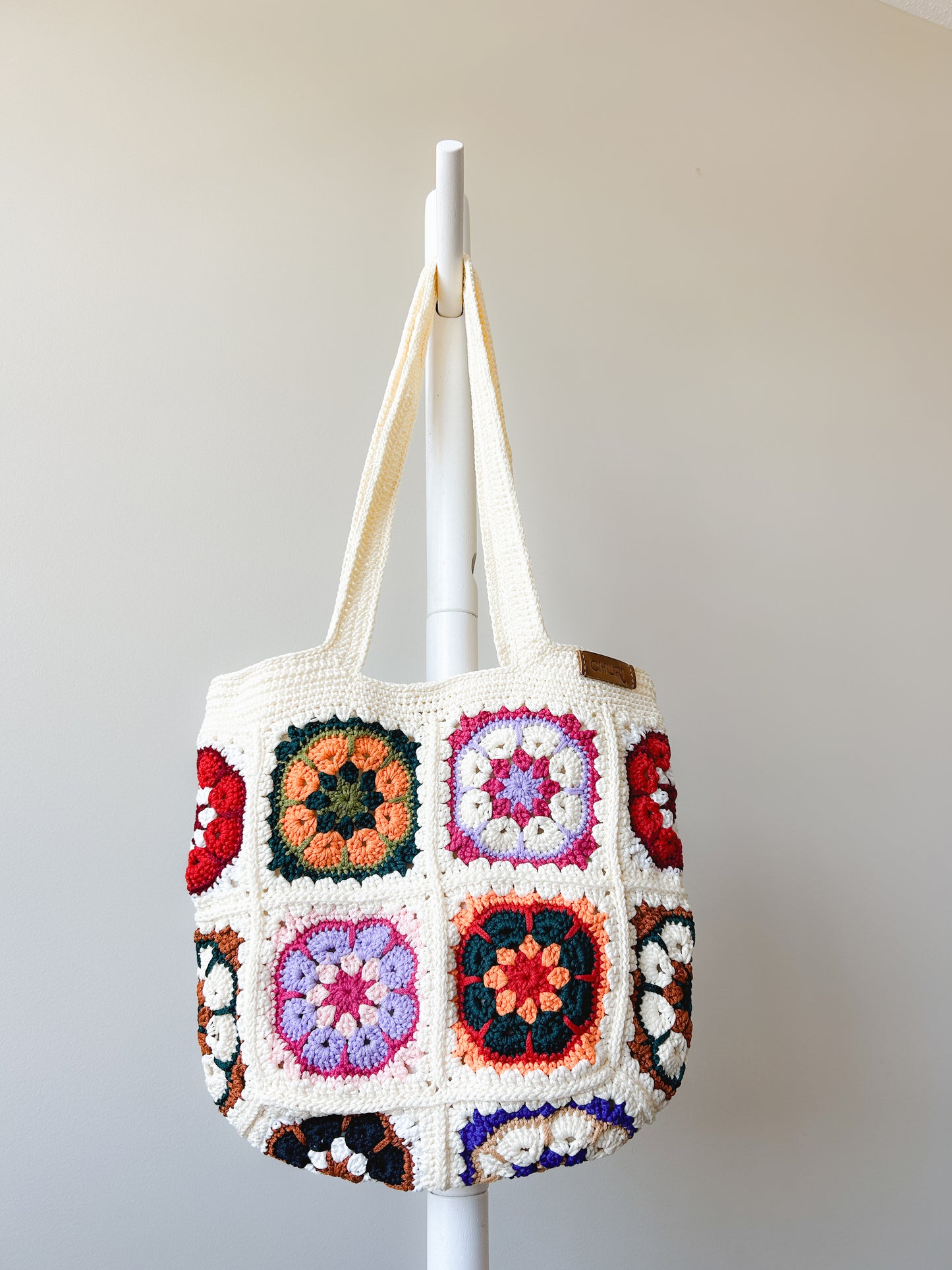 Chic Crochet Tote Bag