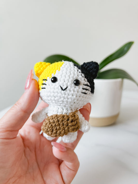 Cat(fish) Crochet Keychain