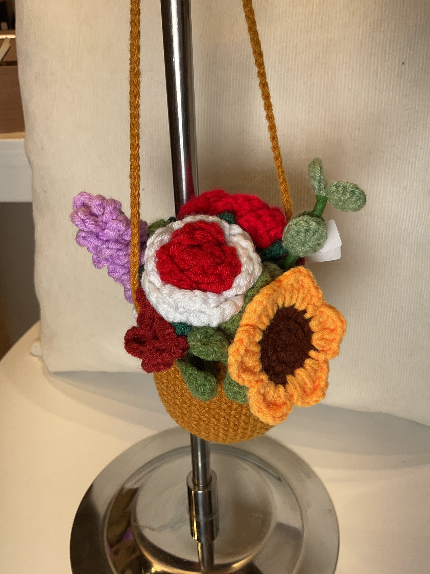 Hanging Crochet Plant