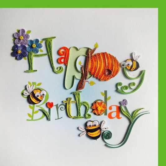 Birthday Quilling Card